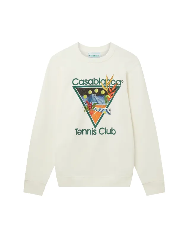 Tennis Club Icon Sweatshirt sold by Casablanca