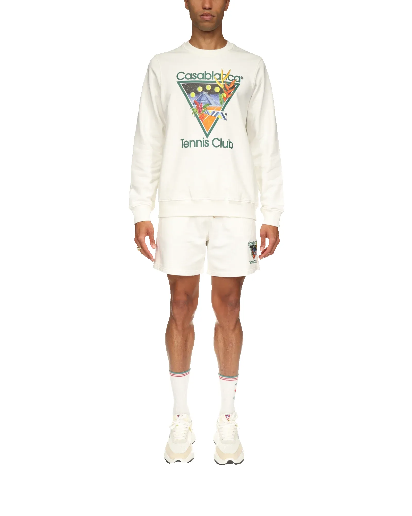 Tennis Club Icon Sweatshirt sold by Casablanca product image thumbnail 3
