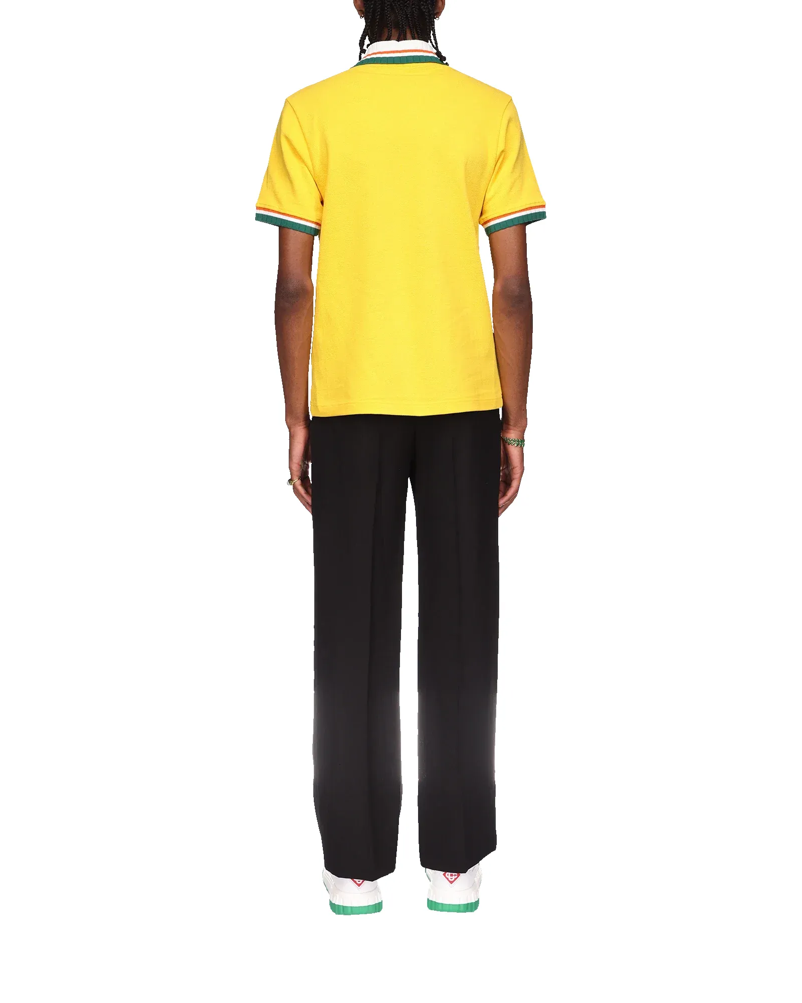 Pique Polo Shirt sold by Casablanca product image thumbnail 4