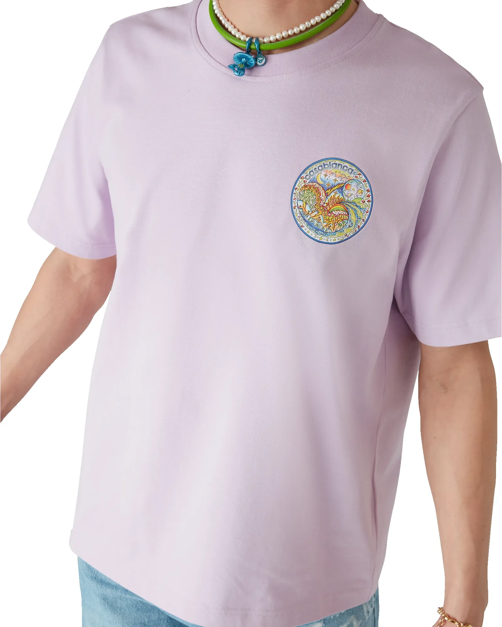 The Four Elements Short Sleeve T-Shirt sold by Casablanca product image thumbnail 4