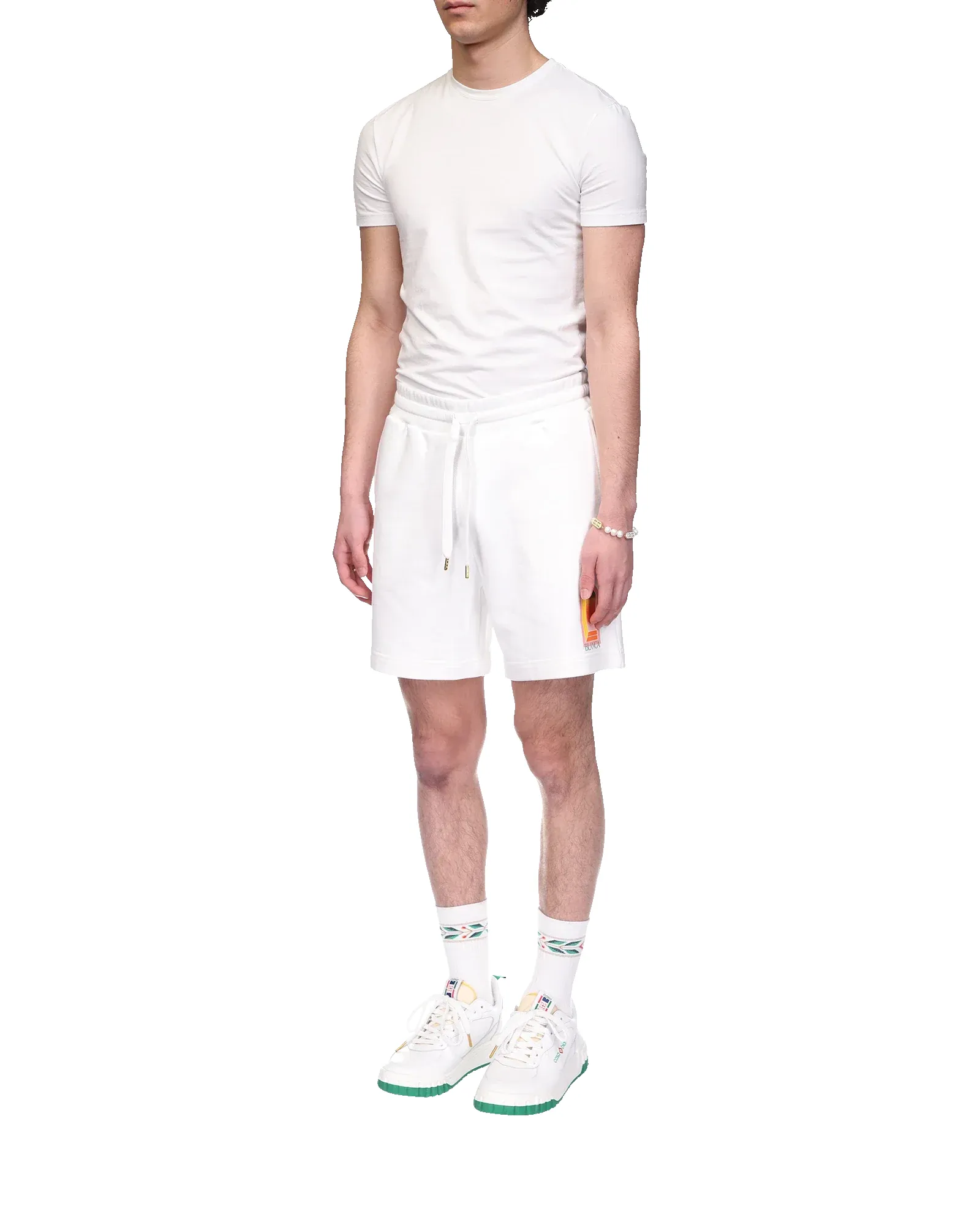 Gradient L'Arche Sweatshorts sold by Casablanca product image thumbnail 3