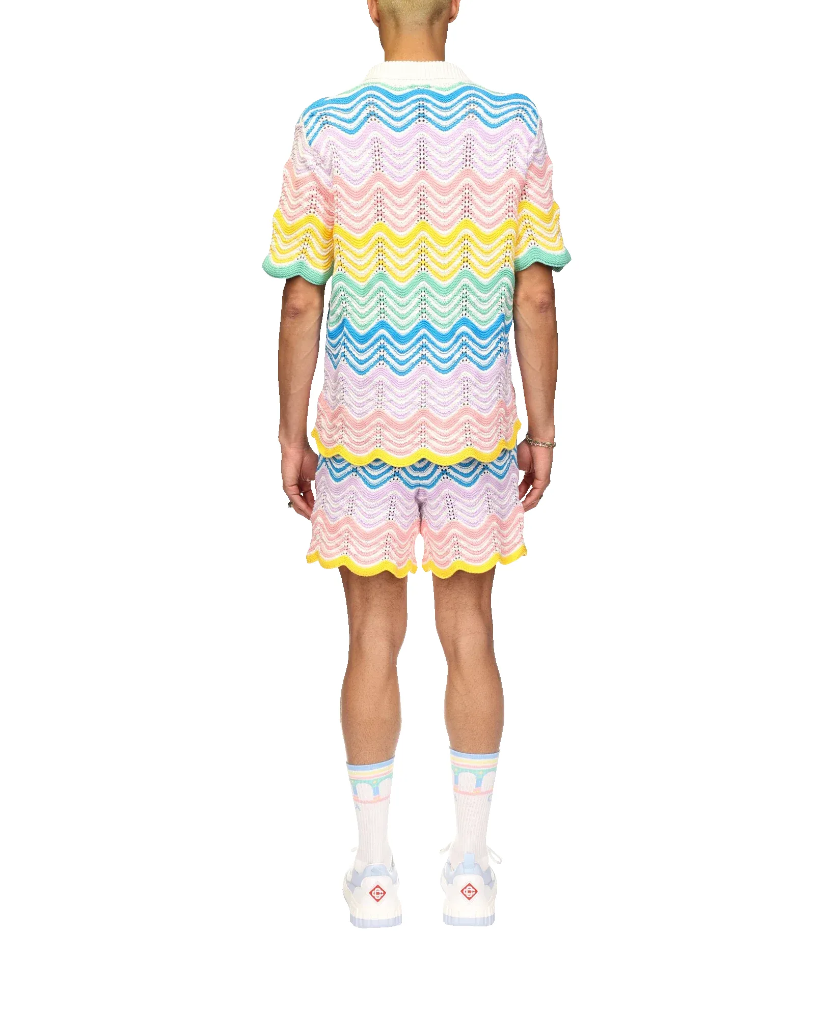 Gradient Wave Knit Shirt sold by Casablanca product image thumbnail 4