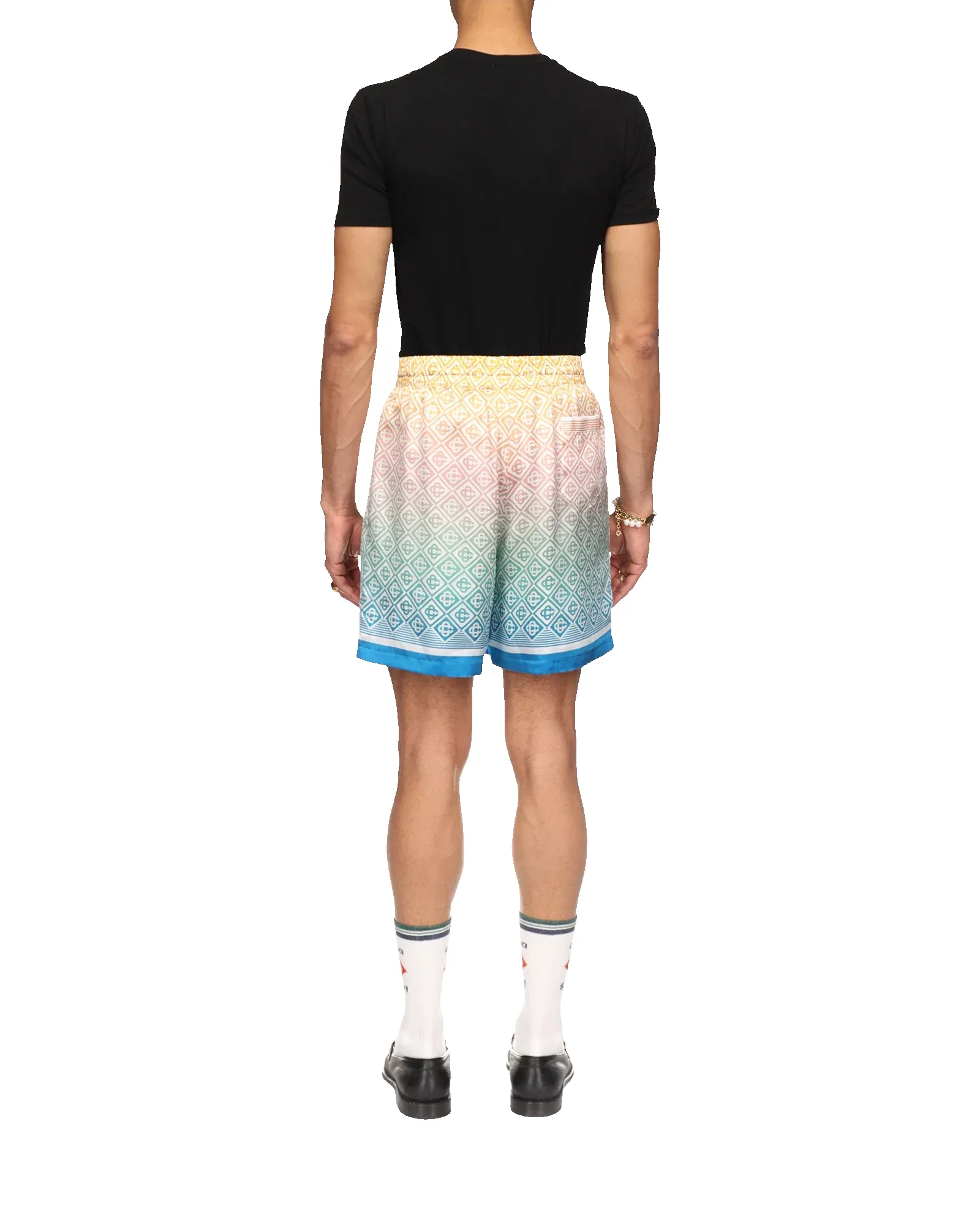 Gradient Monogram Silk Shorts sold by Casablanca product image thumbnail 4