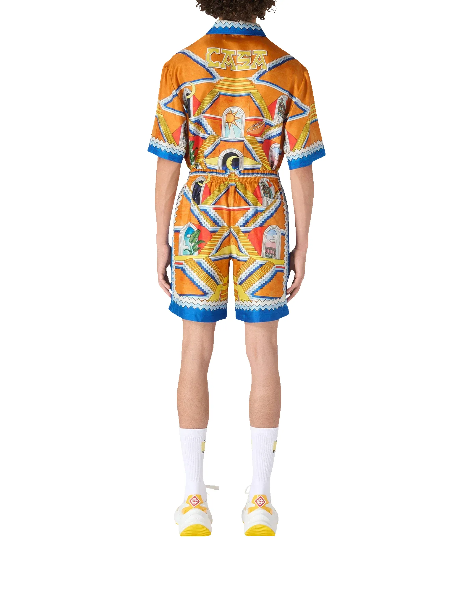 Escalier Infini Silk Shorts sold by Casablanca product image thumbnail 4