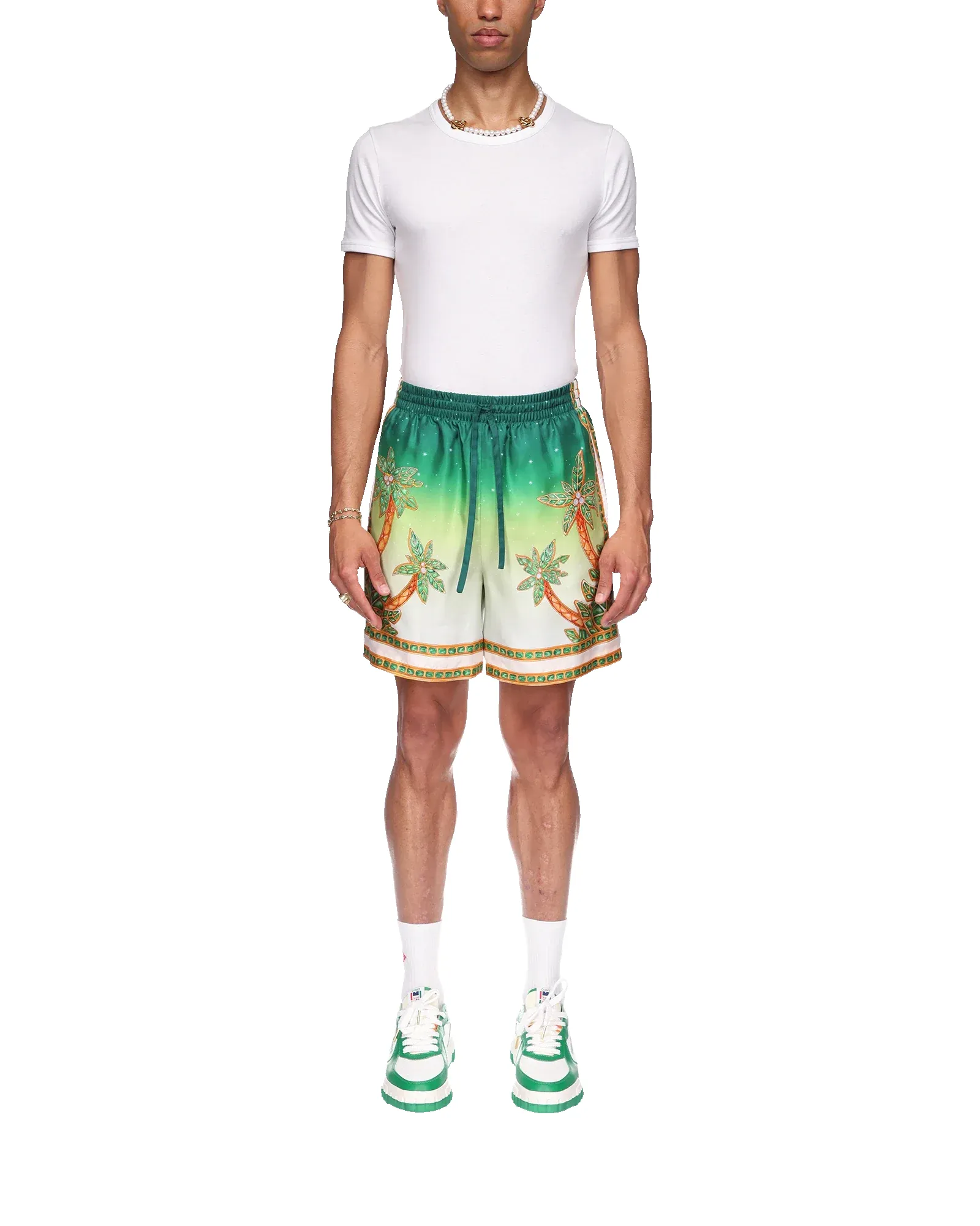 Joyaux D'Afrique Silk Shorts sold by Casablanca product image thumbnail 2