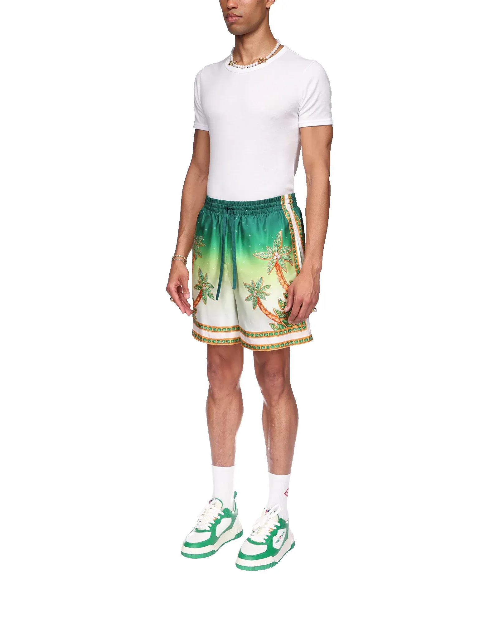 Joyaux D'Afrique Silk Shorts sold by Casablanca product image thumbnail 3