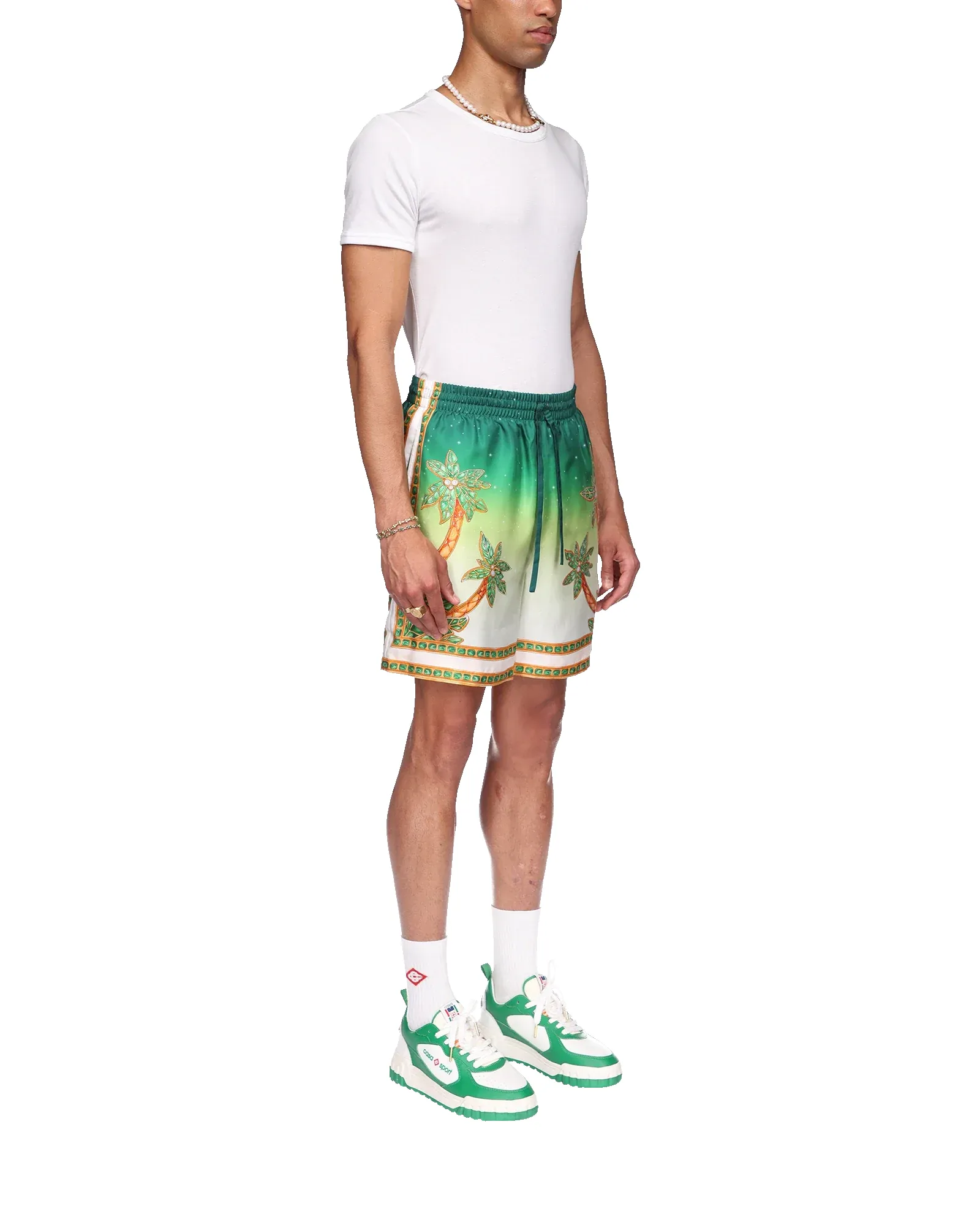 Joyaux D'Afrique Silk Shorts sold by Casablanca product image thumbnail 5