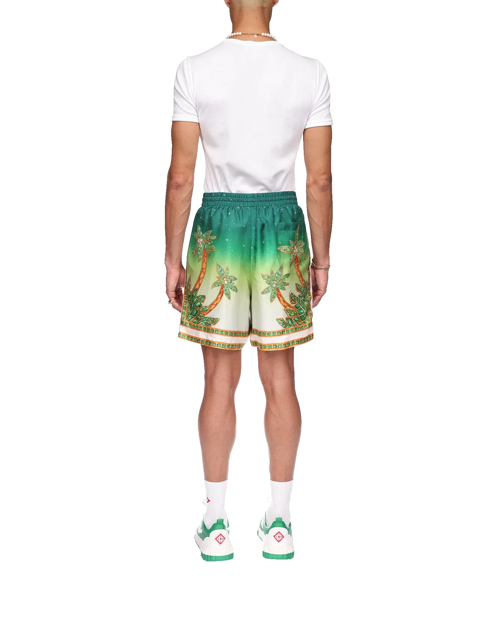 Joyaux D'Afrique Silk Shorts sold by Casablanca product image thumbnail 4