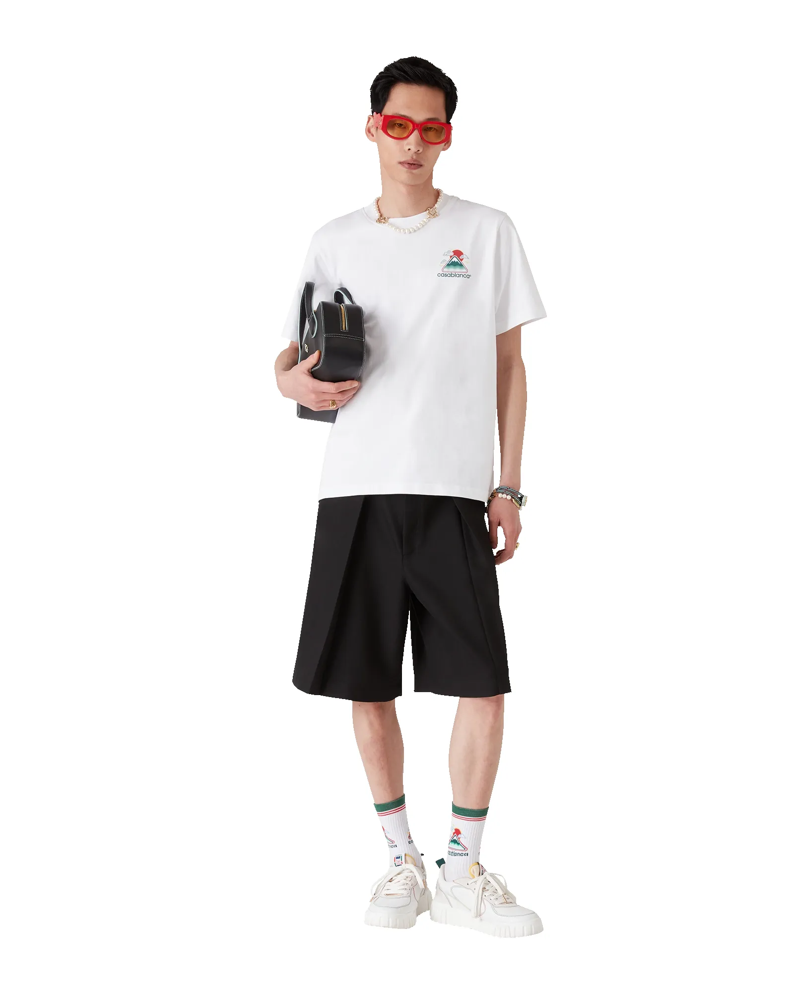 Montagne Ondulee Short Sleeve T-Shirt sold by Casablanca product image thumbnail 2