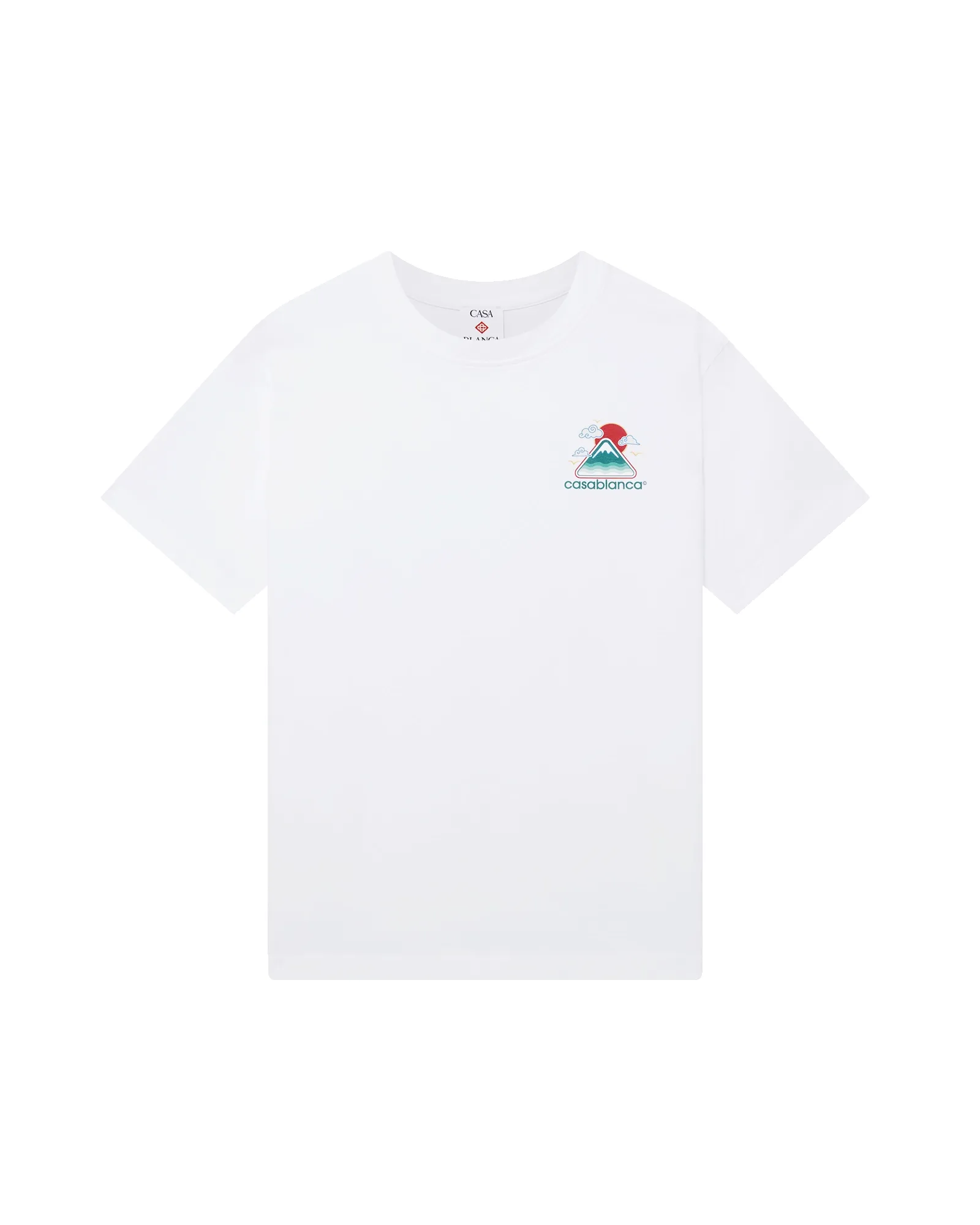 Montagne Ondulee Short Sleeve T-Shirt sold by Casablanca