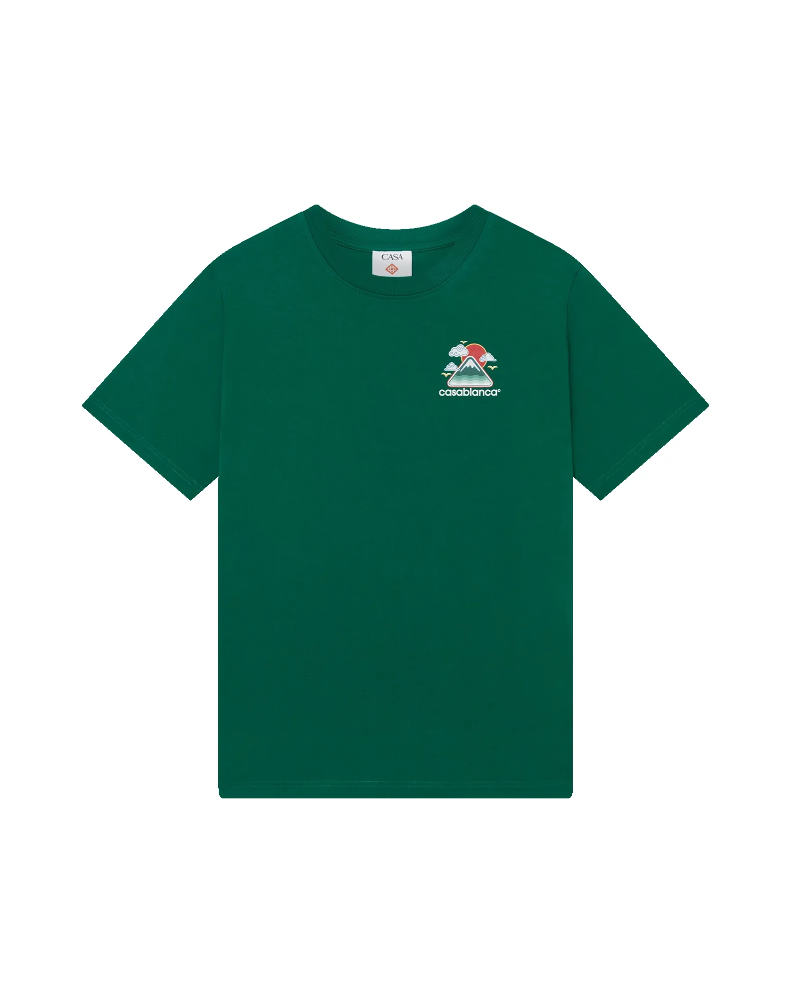 Montagne Ondulee Short Sleeve T-Shirt sold by Casablanca