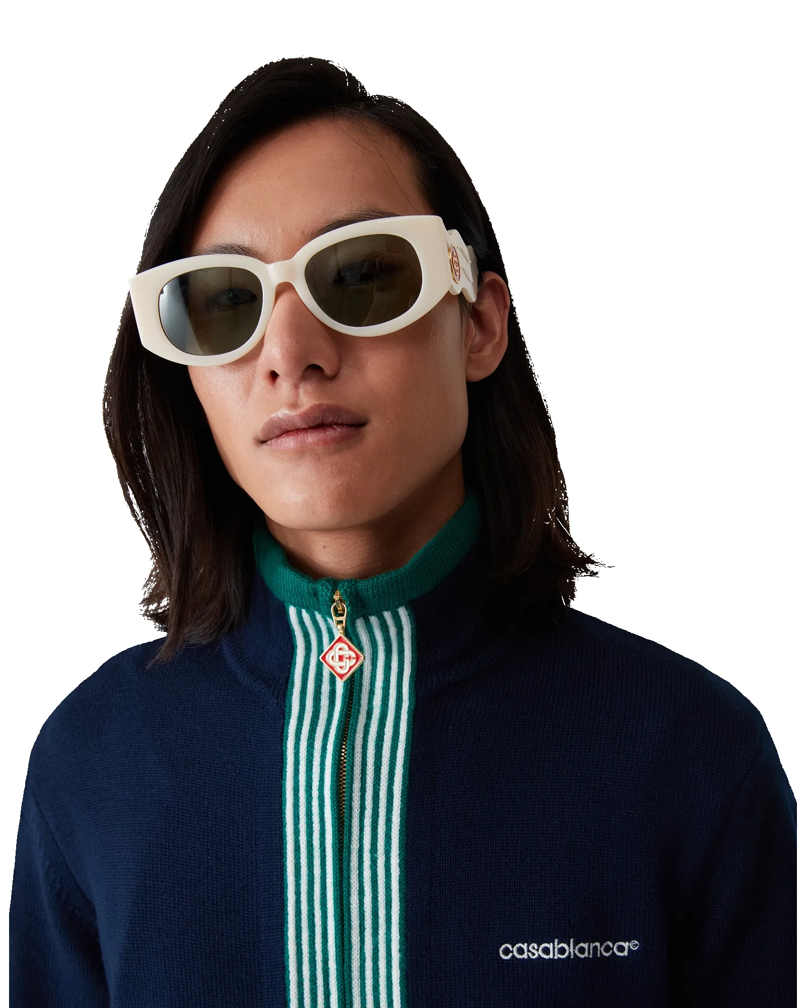 Knit Tennis Track Jacket sold by Casablanca product image thumbnail 5