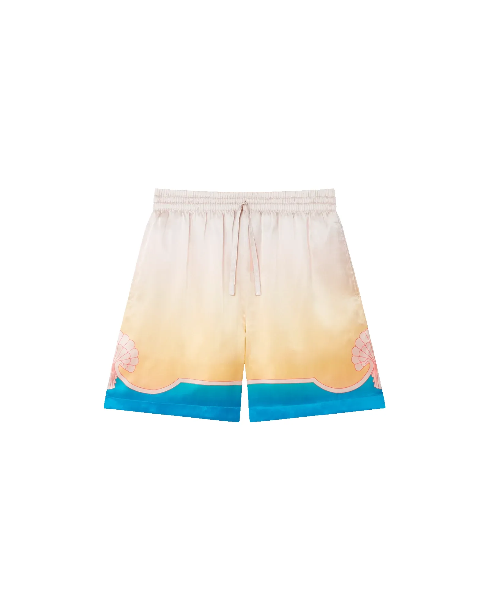 L'Arc Coloré Silk Shorts sold by Casablanca