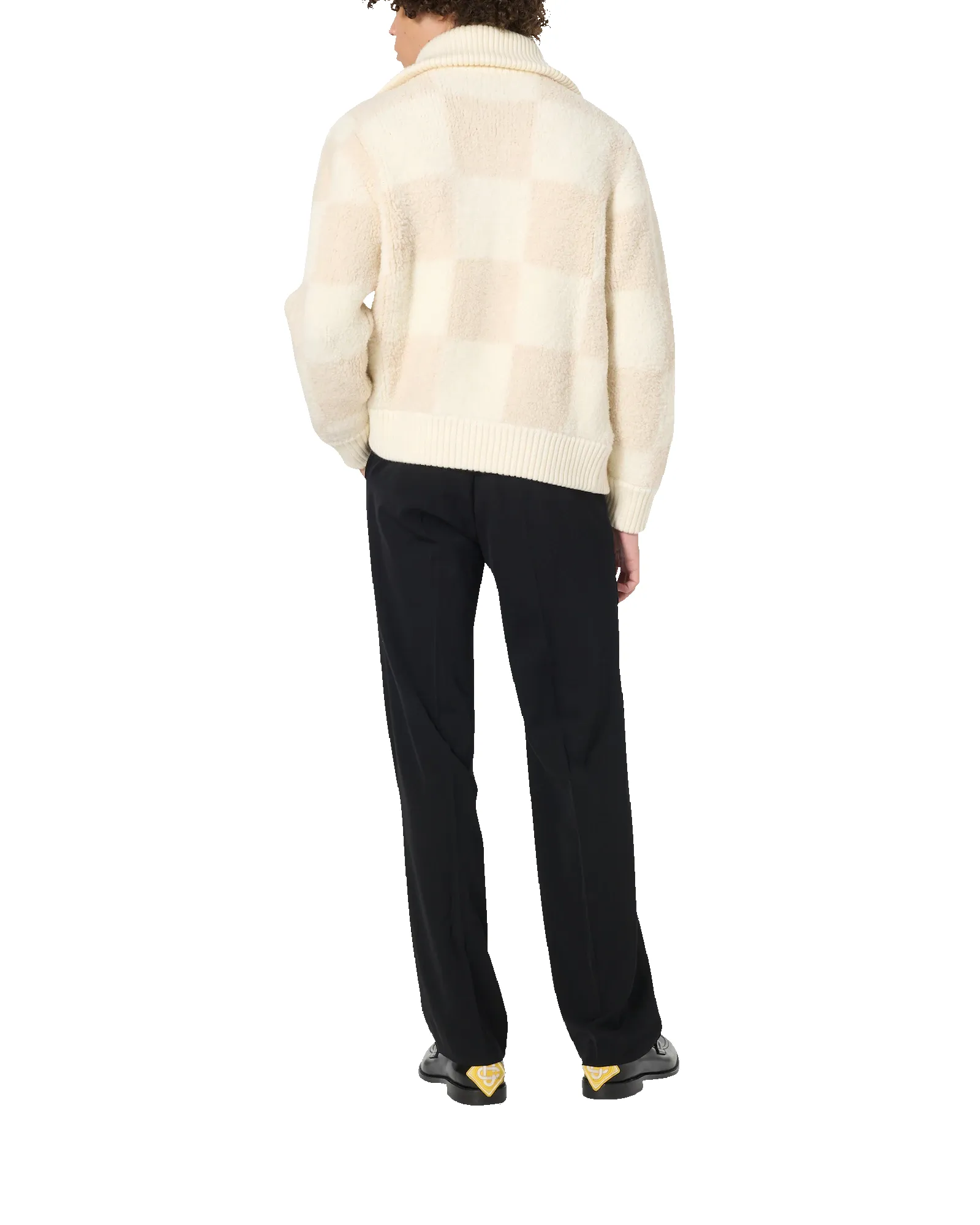 Checked Boucle Cardigan sold by Casablanca product image thumbnail 3