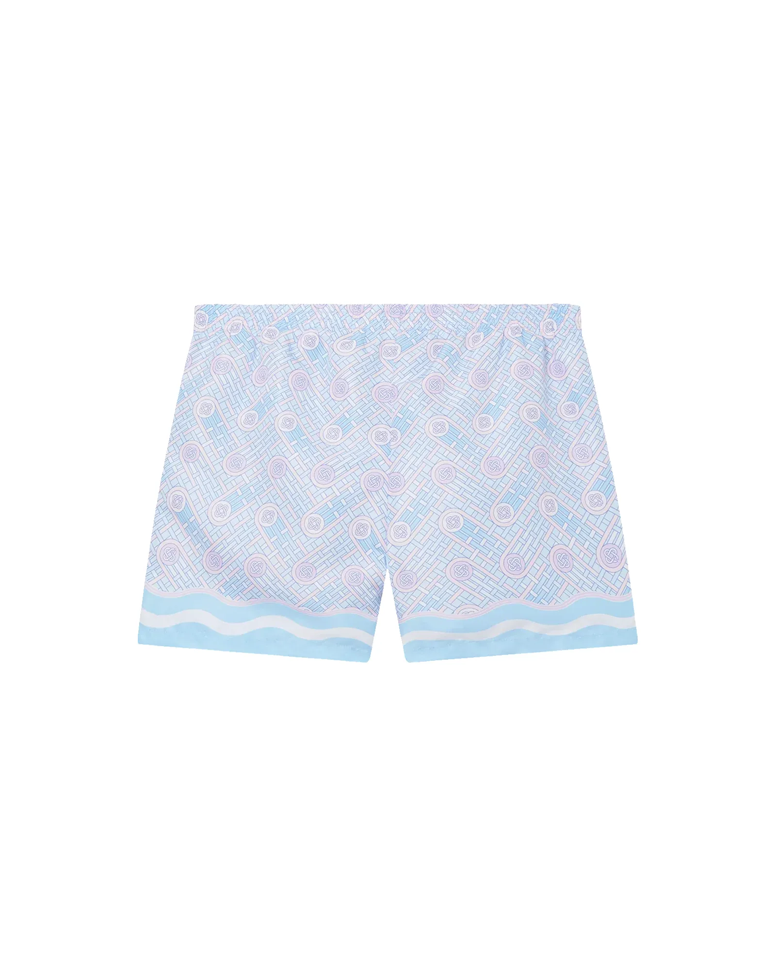 Blue Ping Pong Monogram Swim Trunks sold by Casablanca product image thumbnail 2