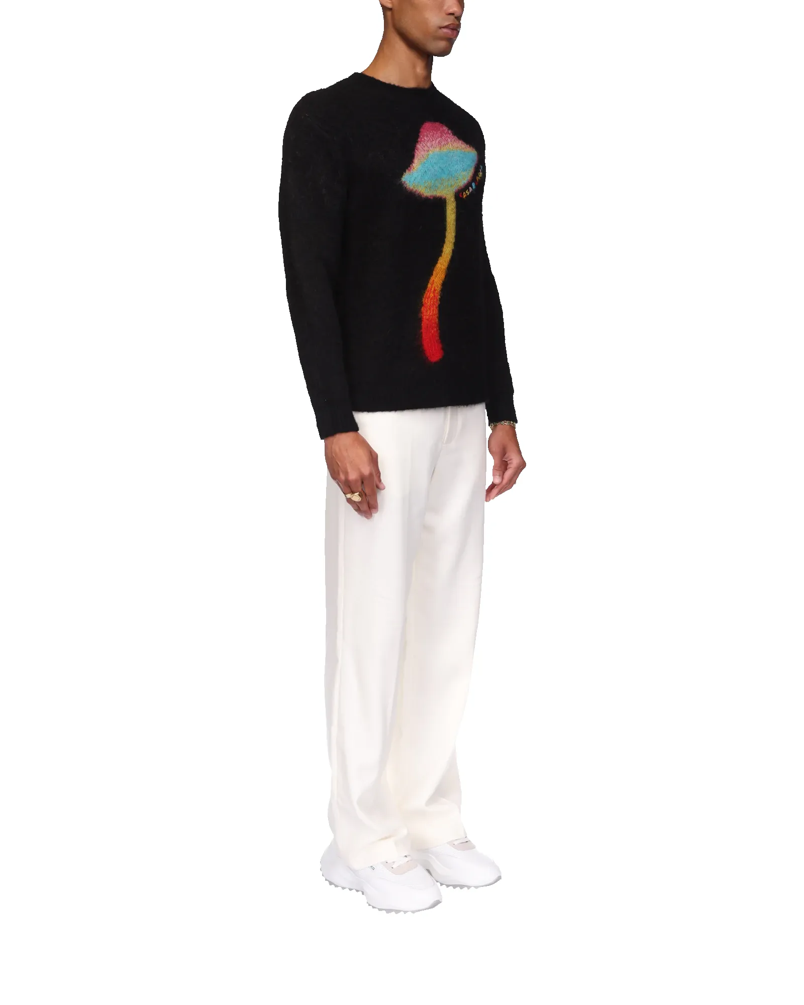 Rainbow Mushroom Mohair Jumper sold by Casablanca product image thumbnail 5