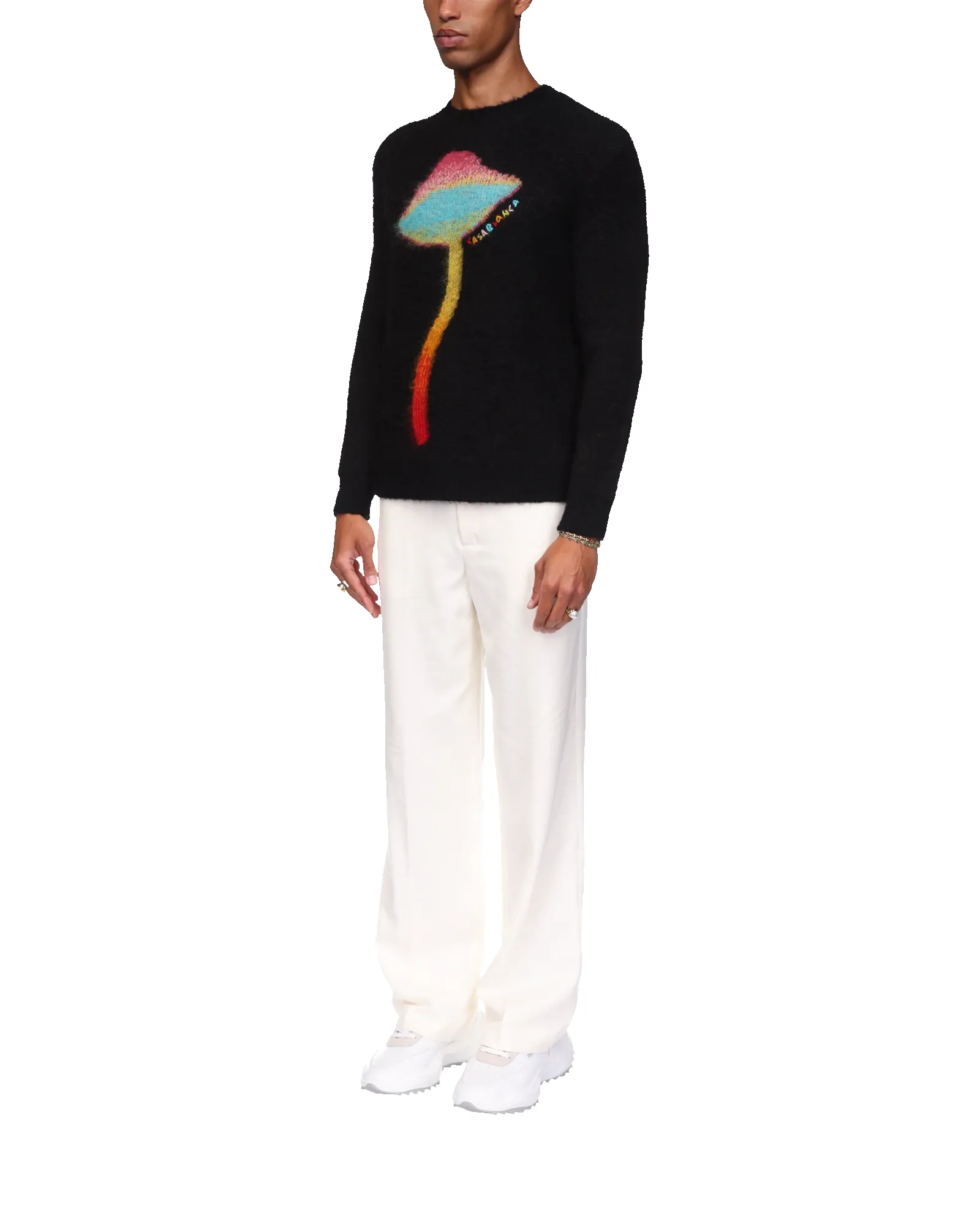 Rainbow Mushroom Mohair Jumper sold by Casablanca product image thumbnail 3