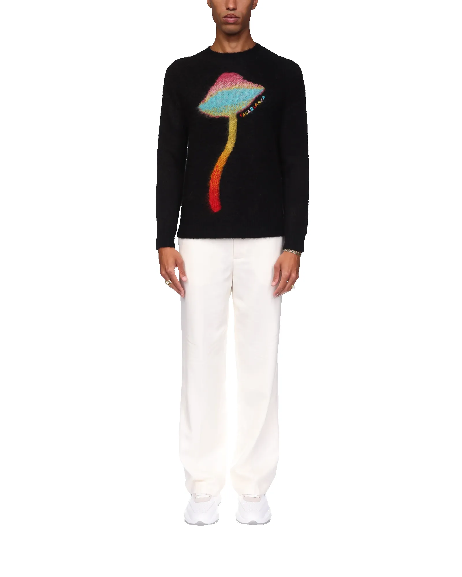 Rainbow Mushroom Mohair Jumper sold by Casablanca product image thumbnail 2