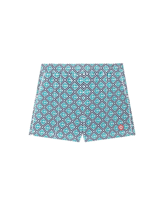 Monogram Towelling Shorts sold by Casablanca