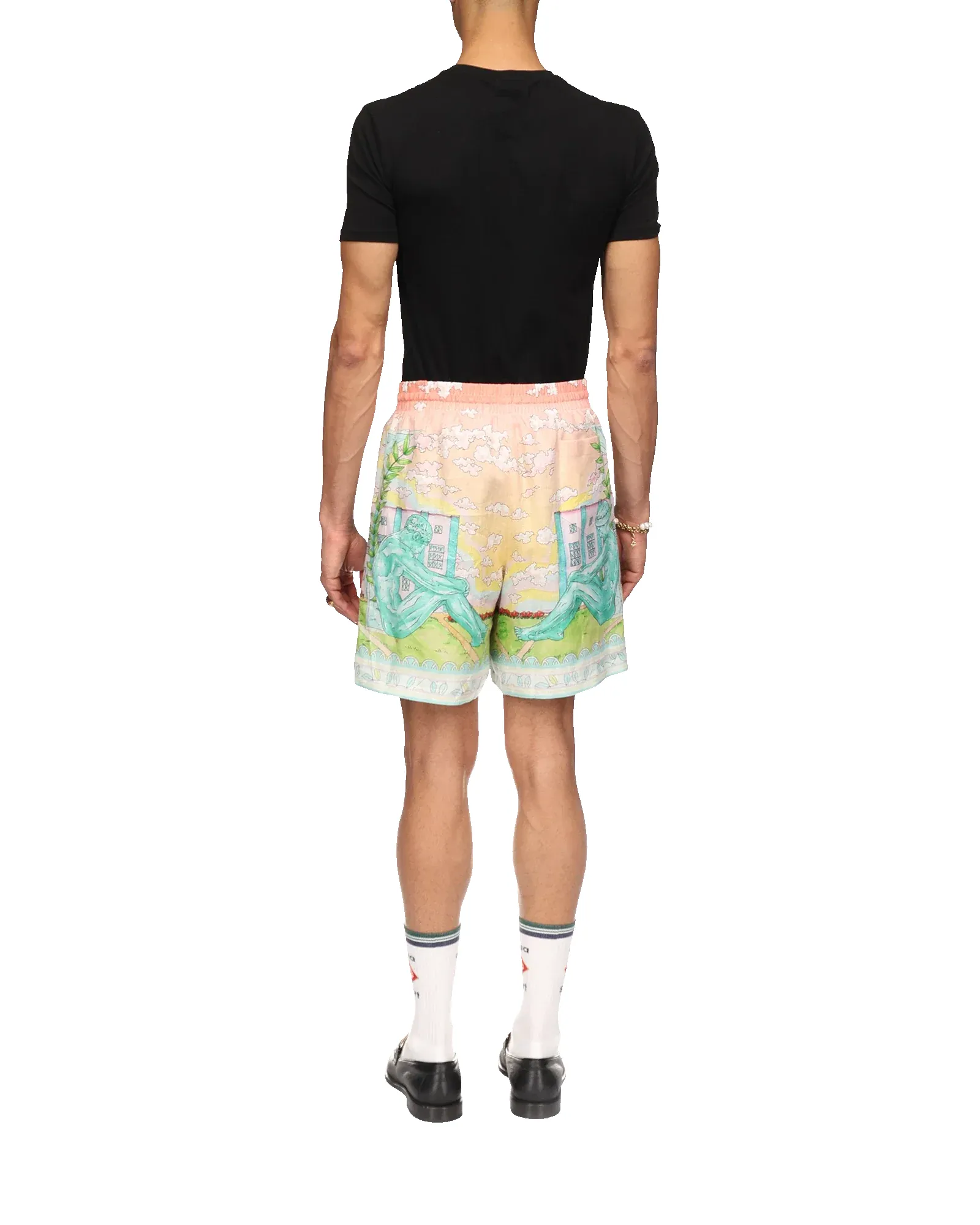 Vase Linen Shorts sold by Casablanca product image thumbnail 4