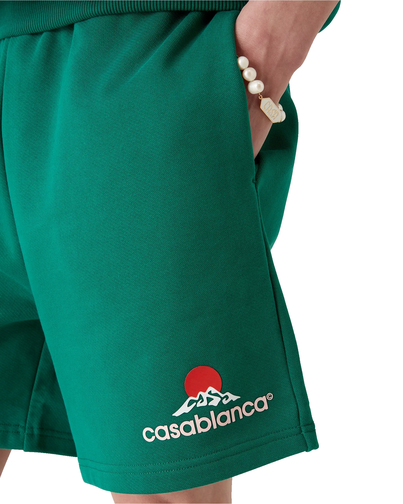 Montagne Sweatshorts sold by Casablanca product image thumbnail 5