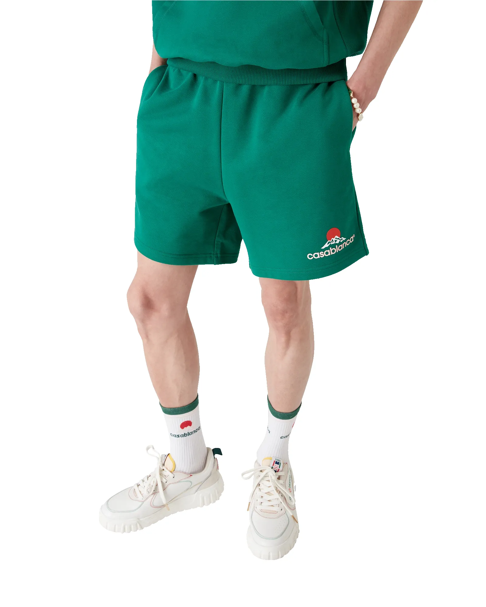 Montagne Sweatshorts sold by Casablanca product image thumbnail 4