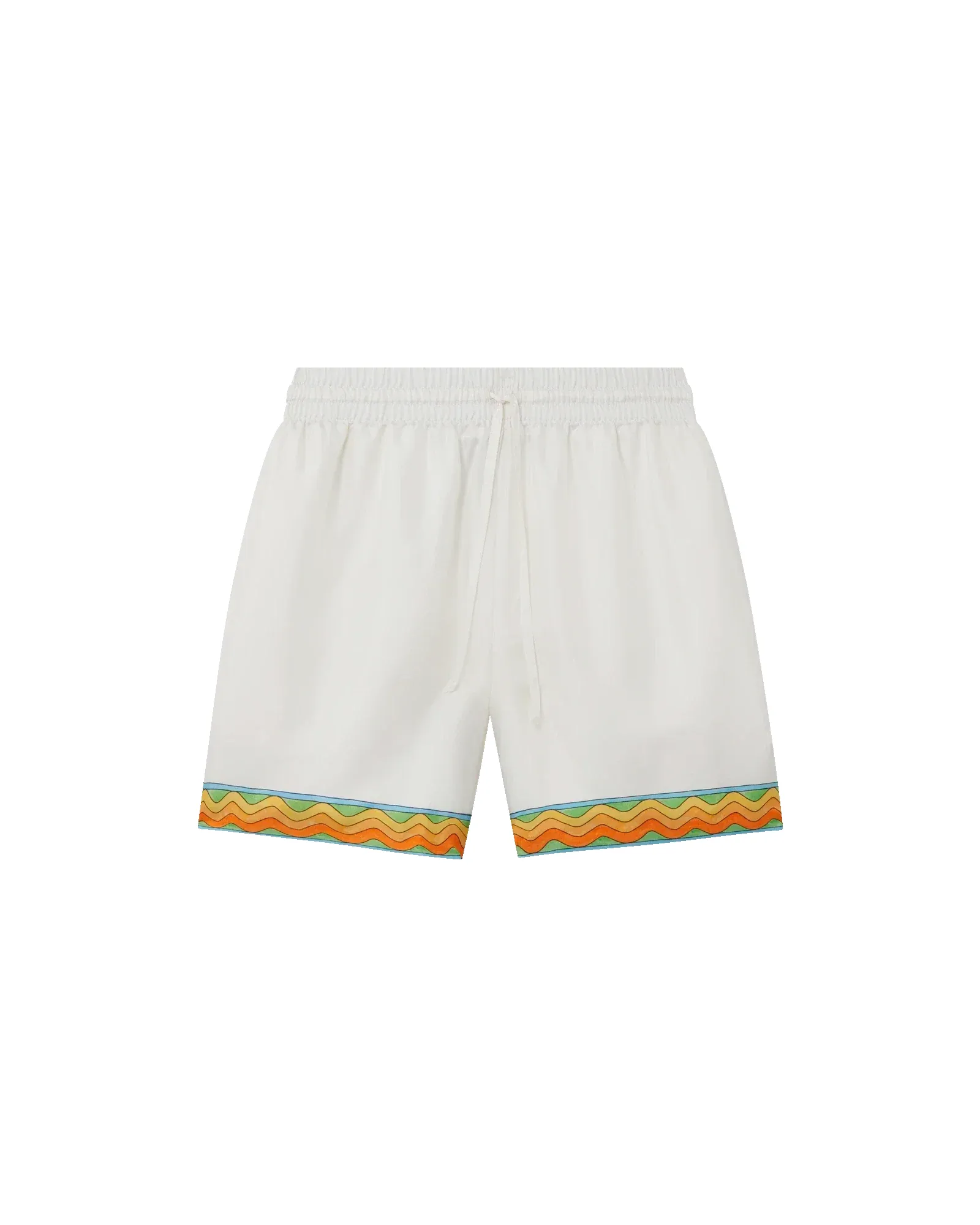 Afro Cubism Tennis Club Silk Shorts sold by Casablanca
