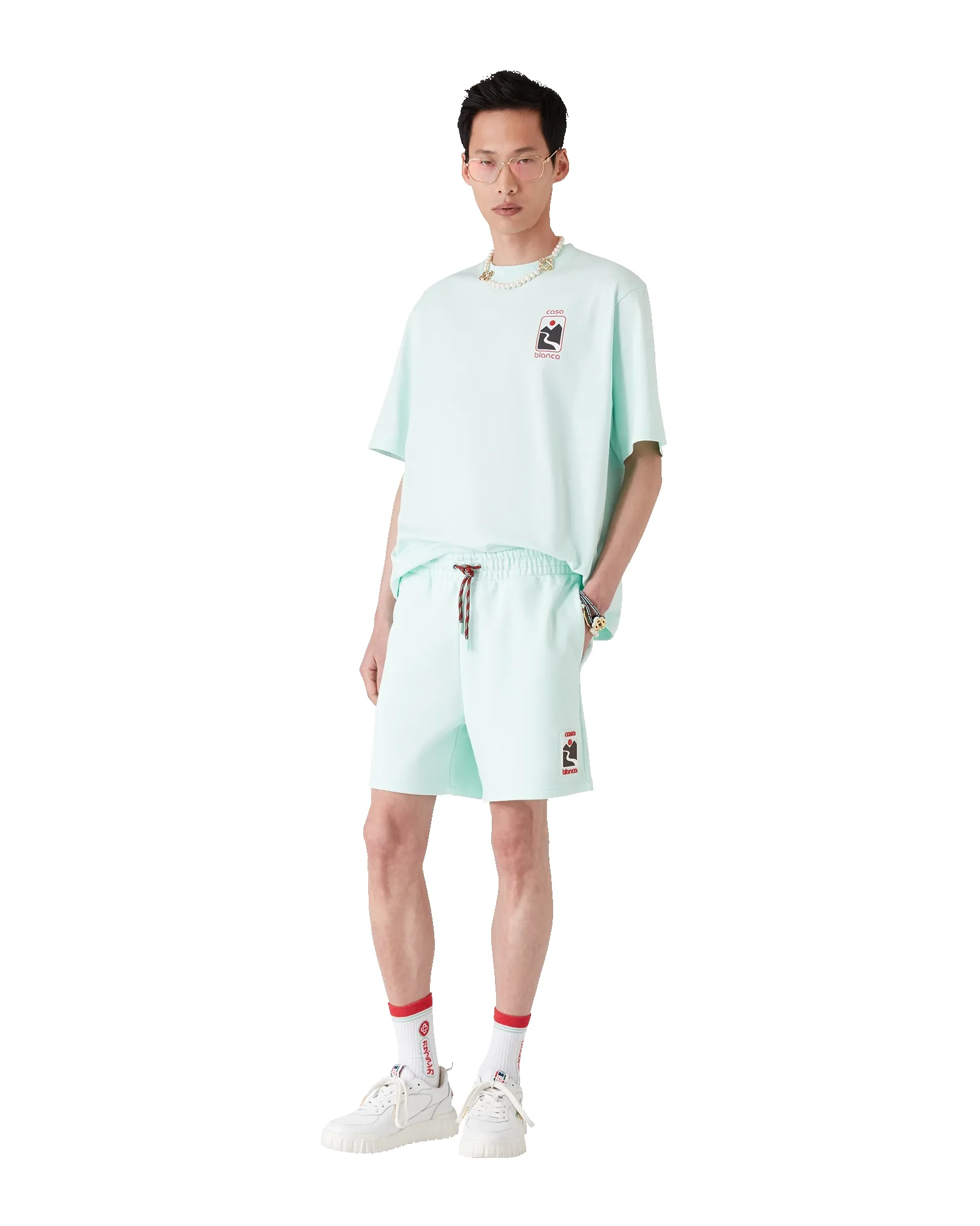 Sunset Valley Sweatshorts sold by Casablanca product image thumbnail 2