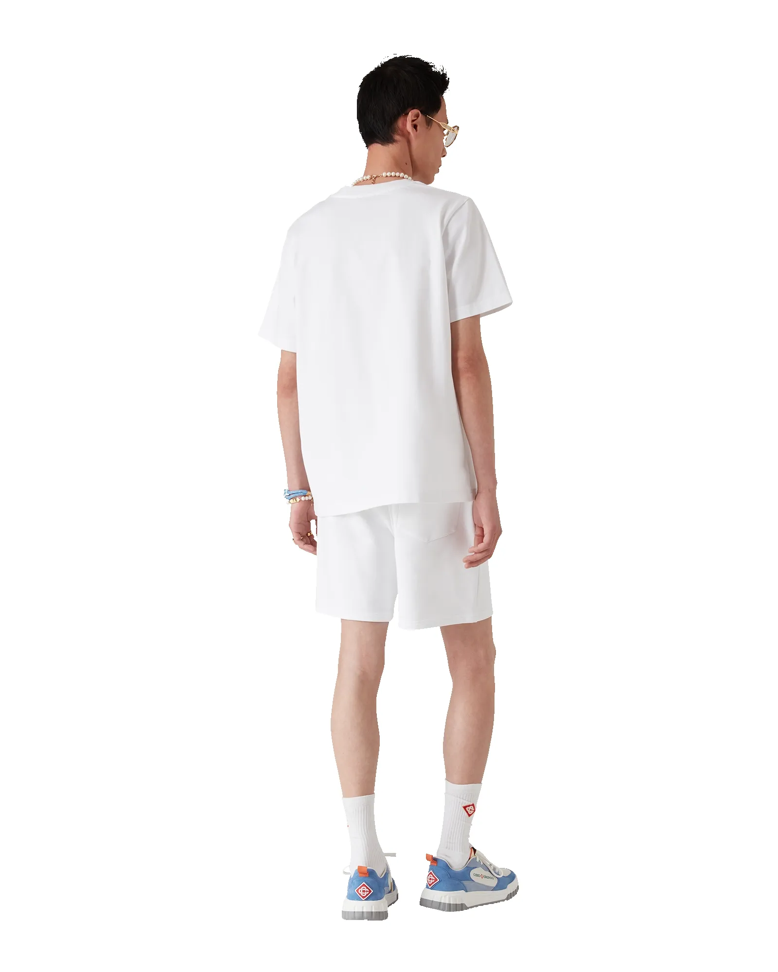 Tennis Club Icon Short Sleeve T-Shirt sold by Casablanca product image thumbnail 3