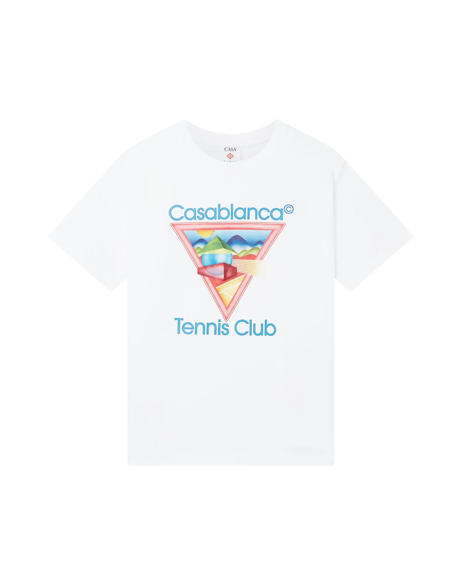 Tennis Club Icon Short Sleeve T-Shirt sold by Casablanca