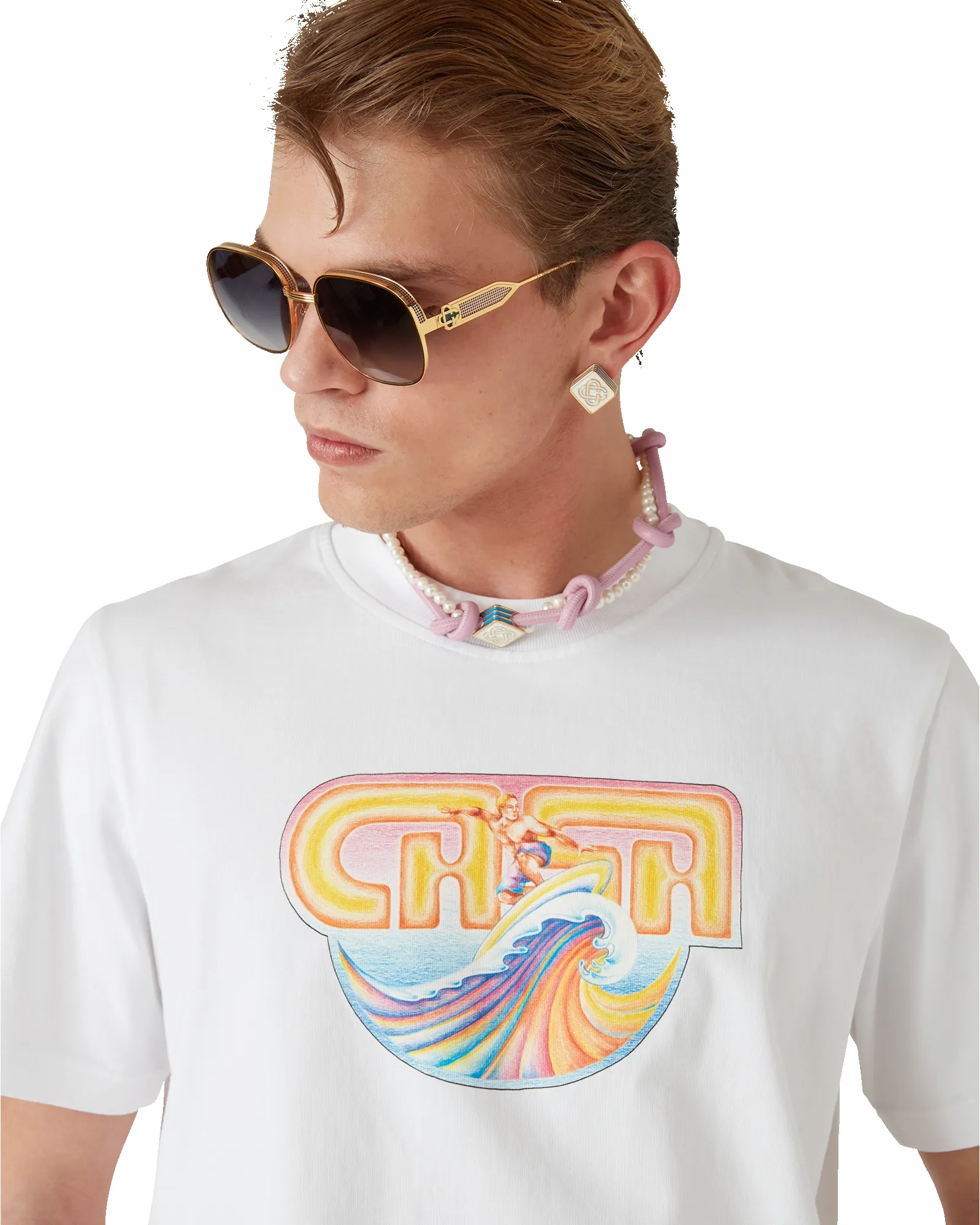 Casa Surf Short Sleeve T-Shirt sold by Casablanca product image thumbnail 5