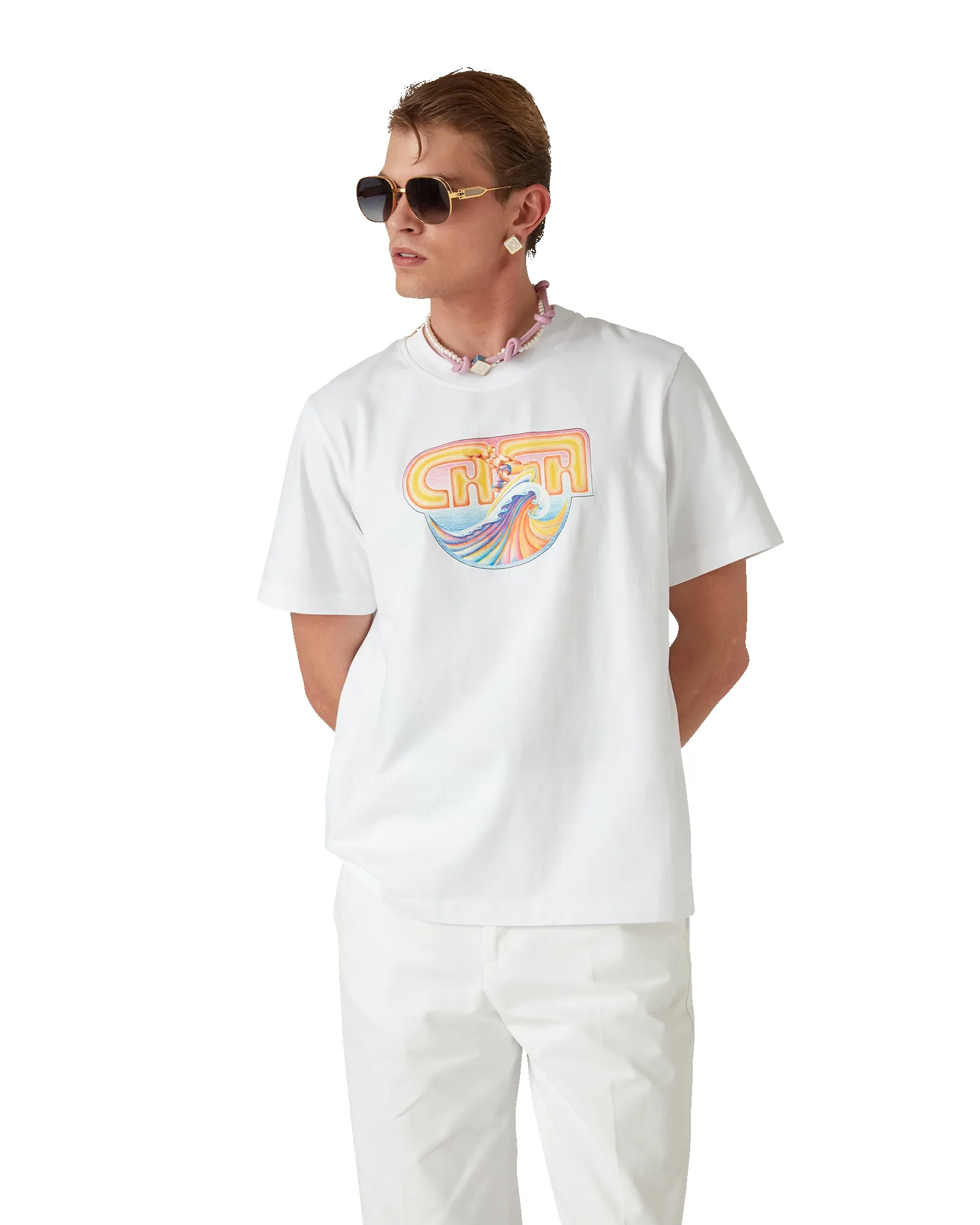 Casa Surf Short Sleeve T-Shirt sold by Casablanca product image thumbnail 4