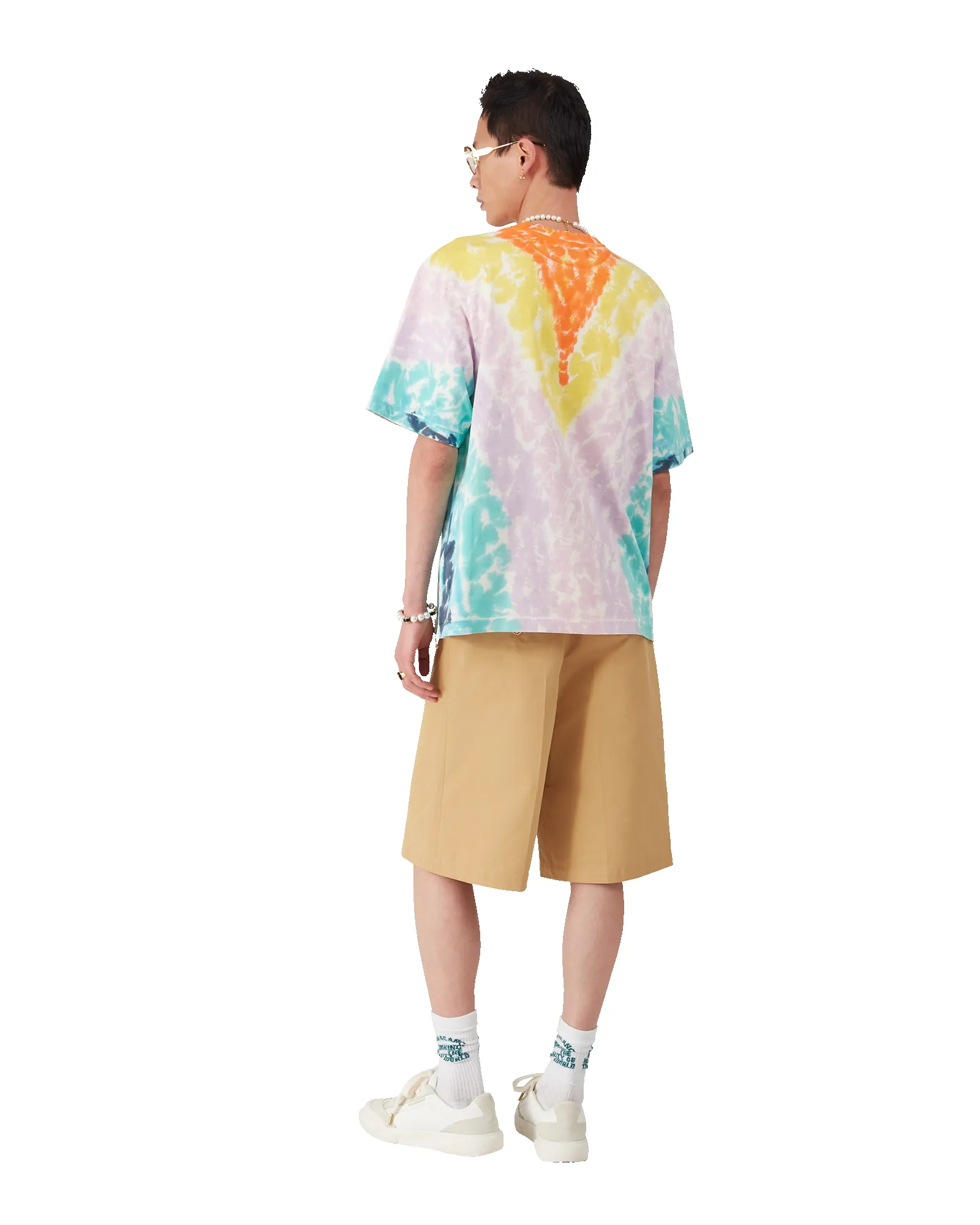Surf Trip Tie Dye Short Sleeve T-Shirt sold by Casablanca product image thumbnail 5