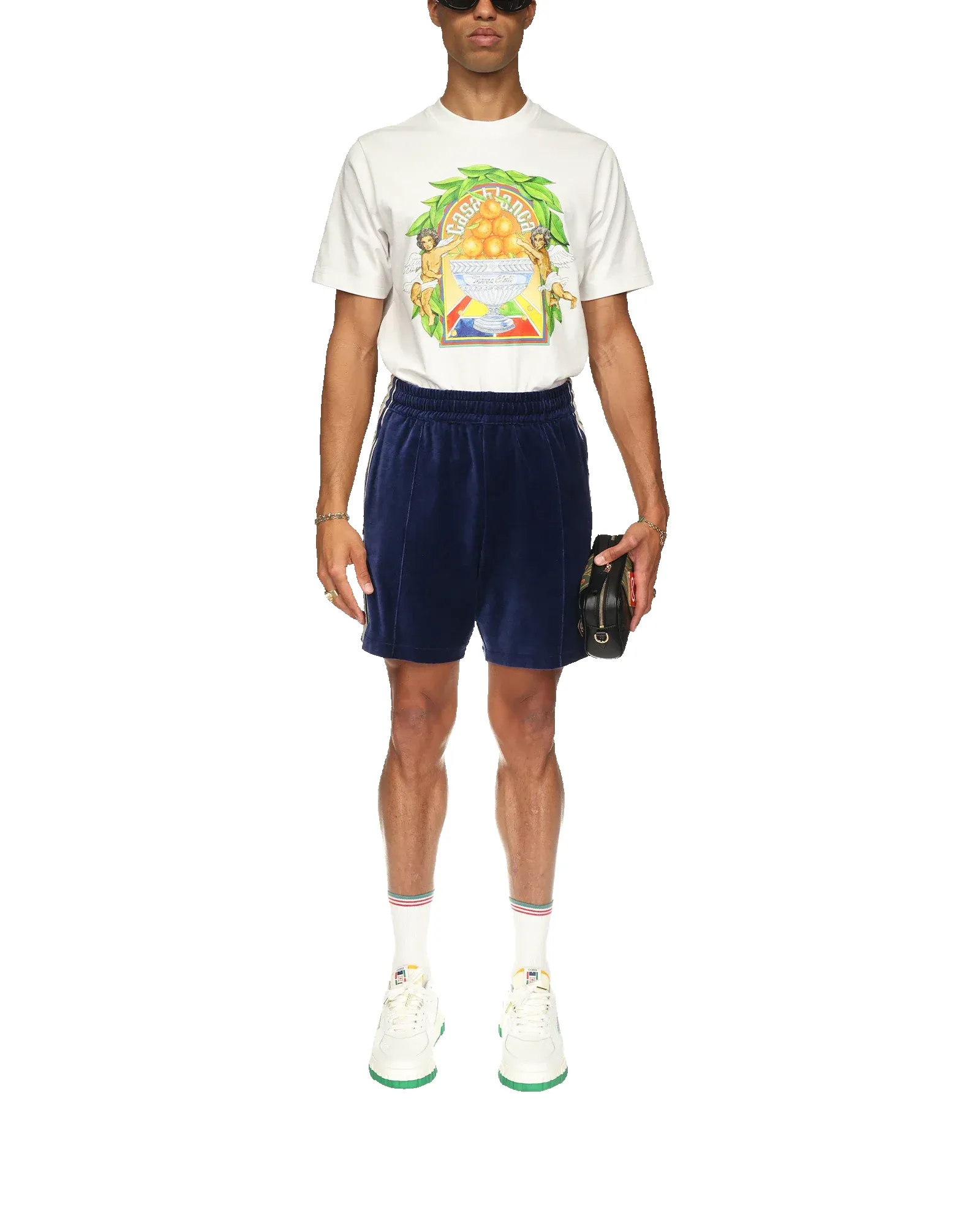 Velour Laurel Shorts sold by Casablanca product image thumbnail 2