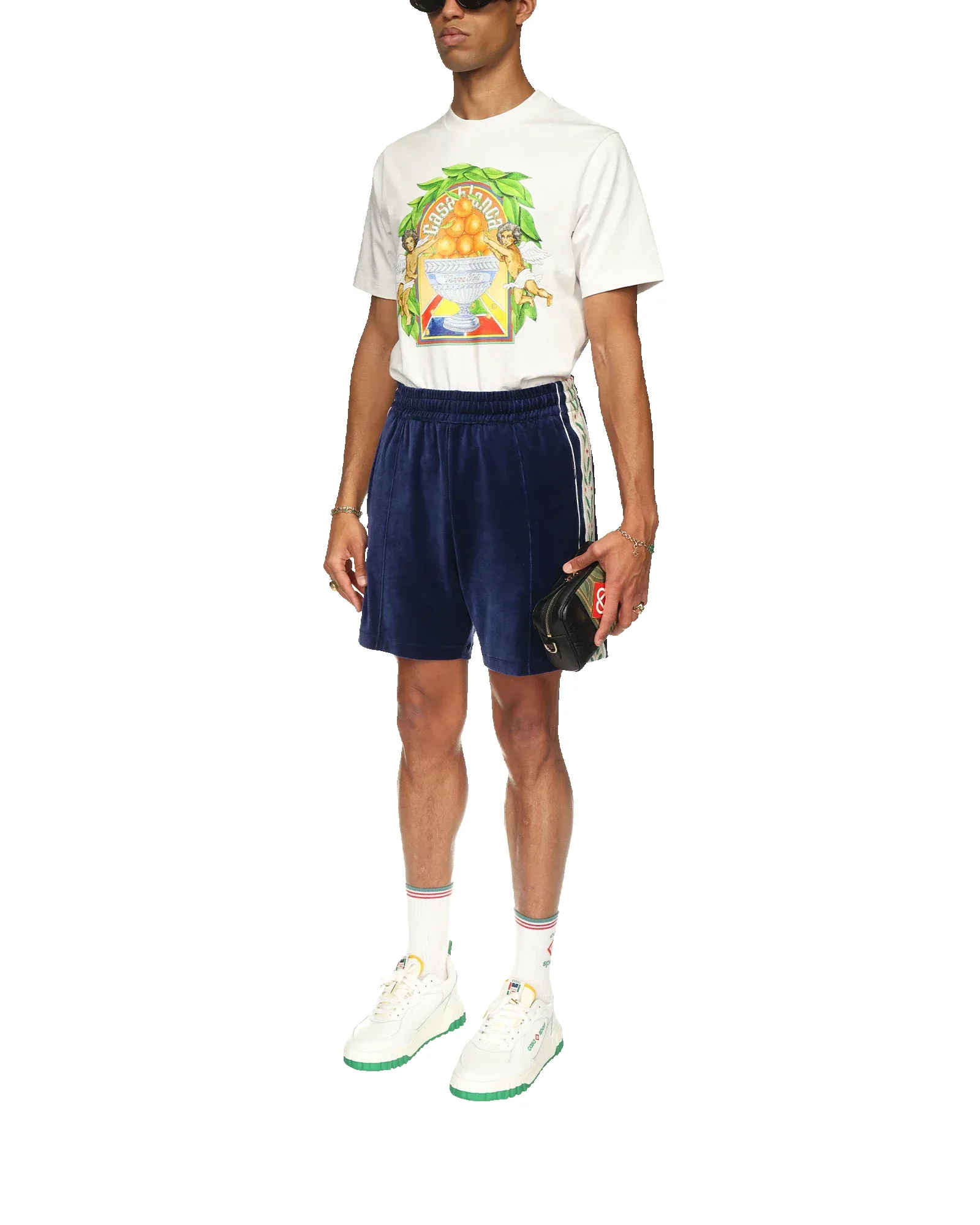 Velour Laurel Shorts sold by Casablanca product image thumbnail 3