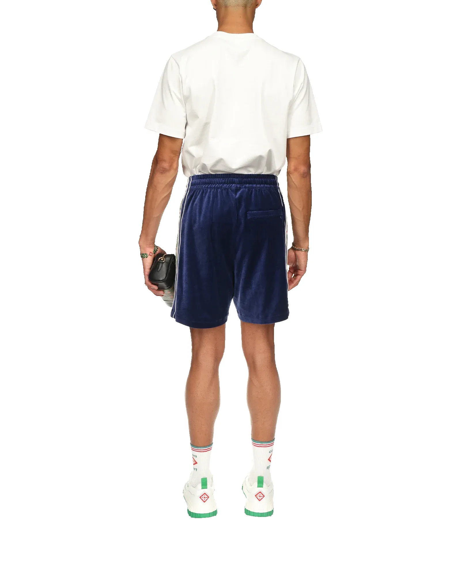 Velour Laurel Shorts sold by Casablanca product image thumbnail 4