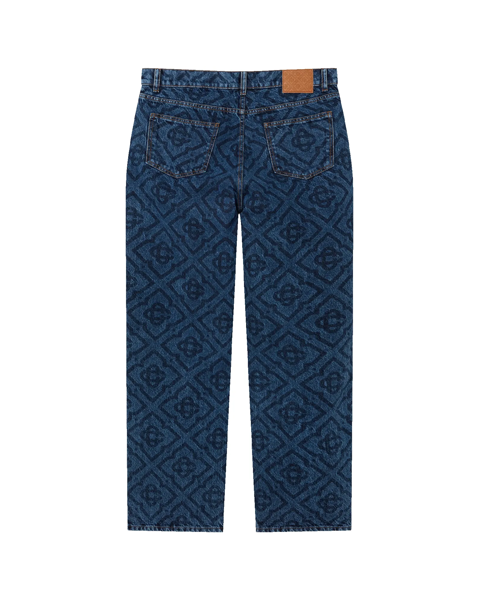 Dark Vintage Monogram Jeans sold by Casablanca product image thumbnail 2