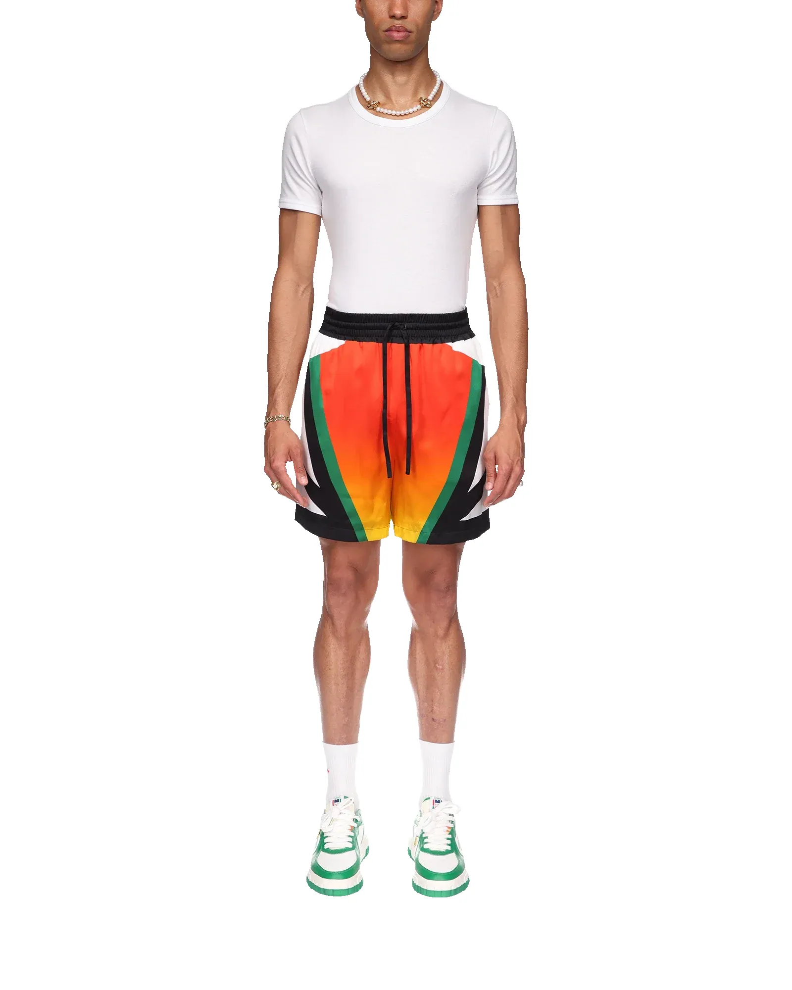 Casa Moto Sport Silk Shorts sold by Casablanca product image thumbnail 2