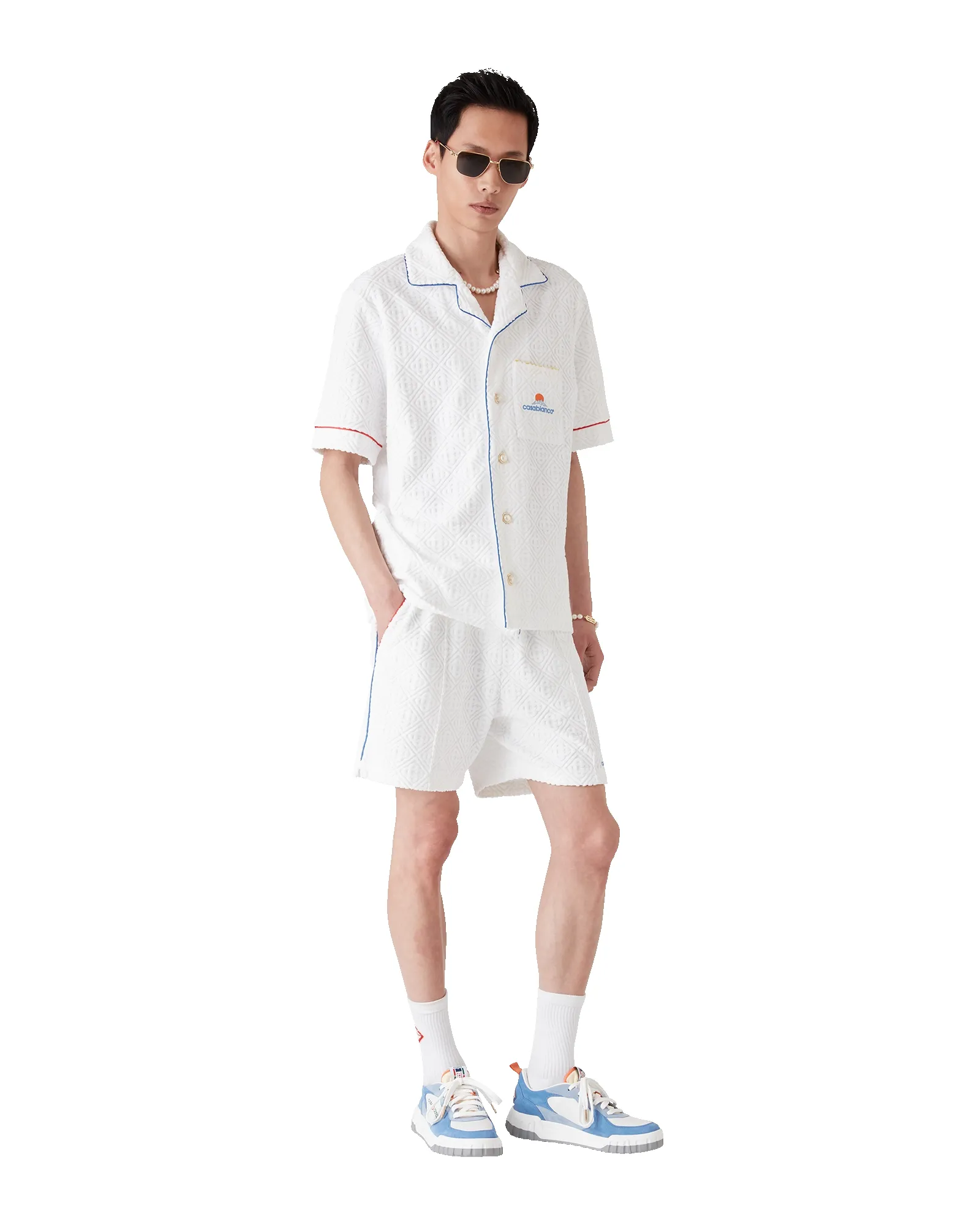 Monogram Jacquard Towelling Shorts sold by Casablanca product image thumbnail 2