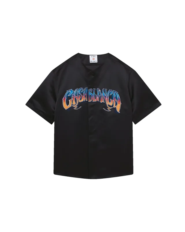 Gothic Baseball Short Sleeve Shirt sold by Casablanca