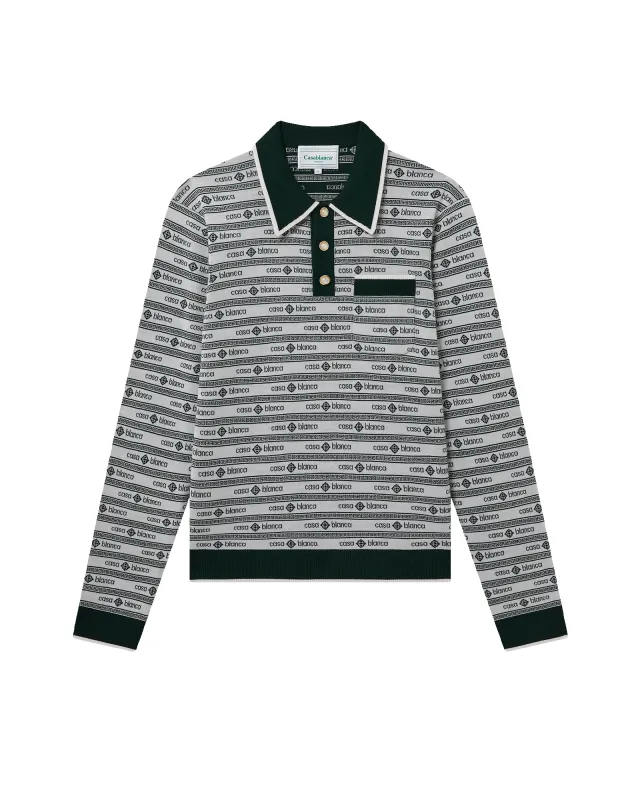 Evergreen Logo Polo Shirt sold by Casablanca