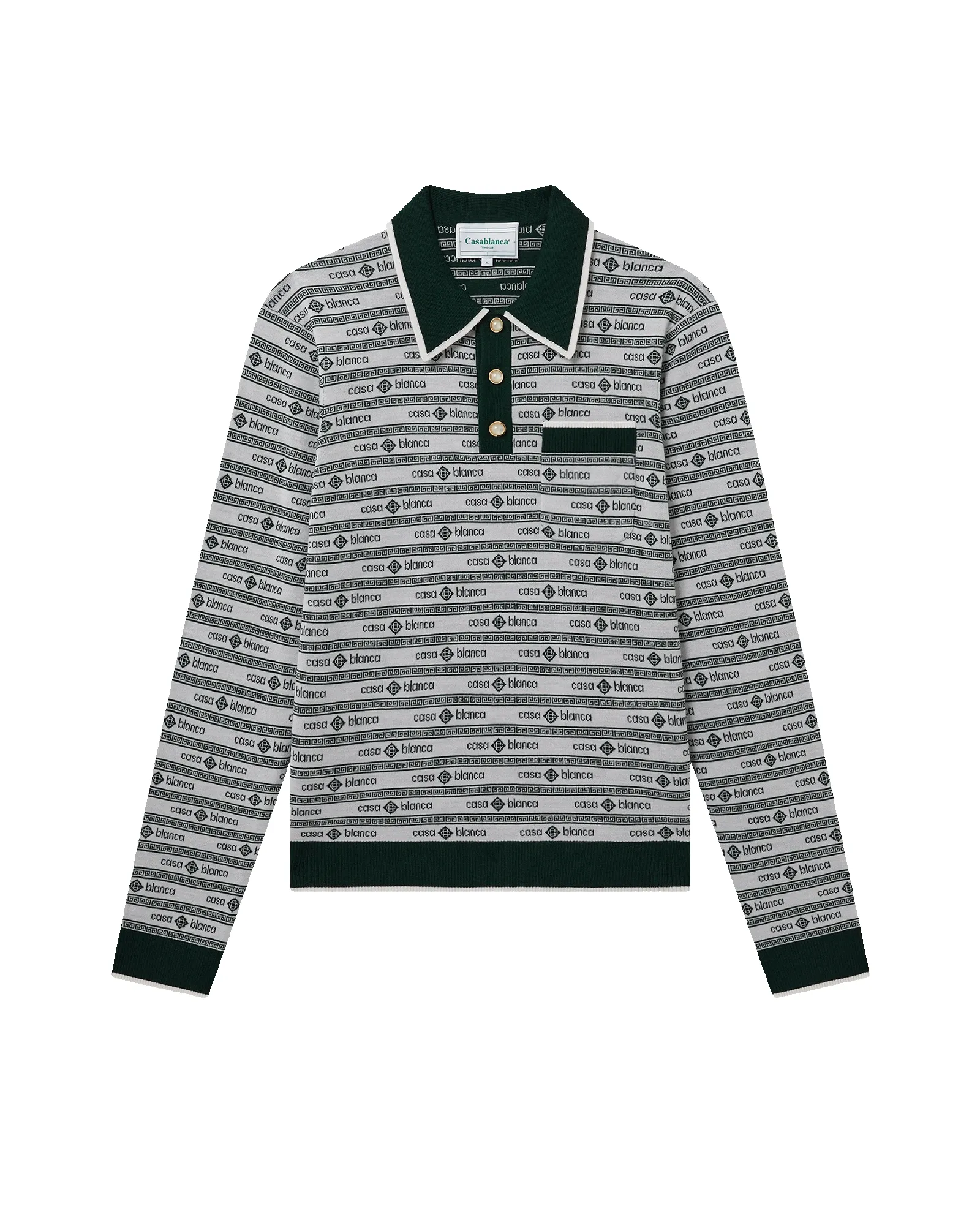 Evergreen Logo Polo Shirt sold by Casablanca
