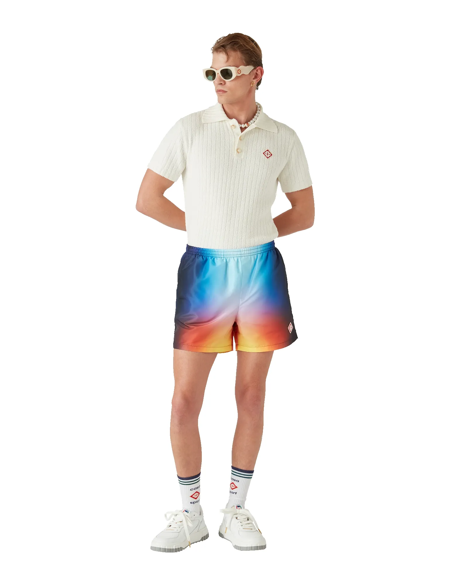 Tie Dye Swim Shorts sold by Casablanca product image thumbnail 2