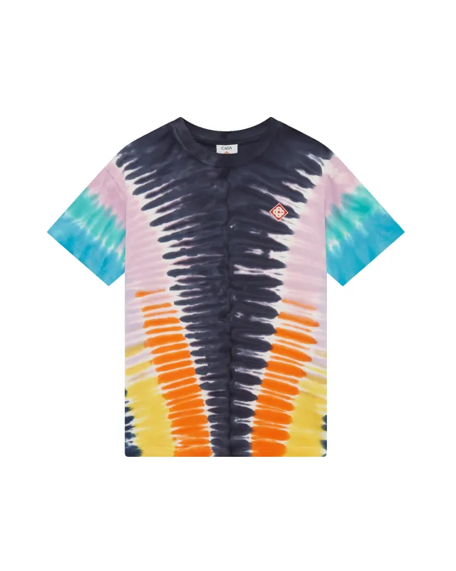 Gradient Tie Dye Short Sleeve T-Shirt sold by Casablanca