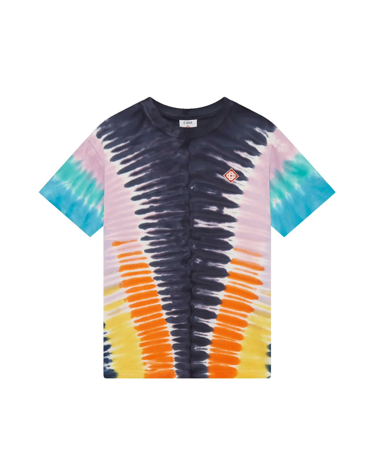 Gradient Tie Dye Short Sleeve T-Shirt sold by Casablanca