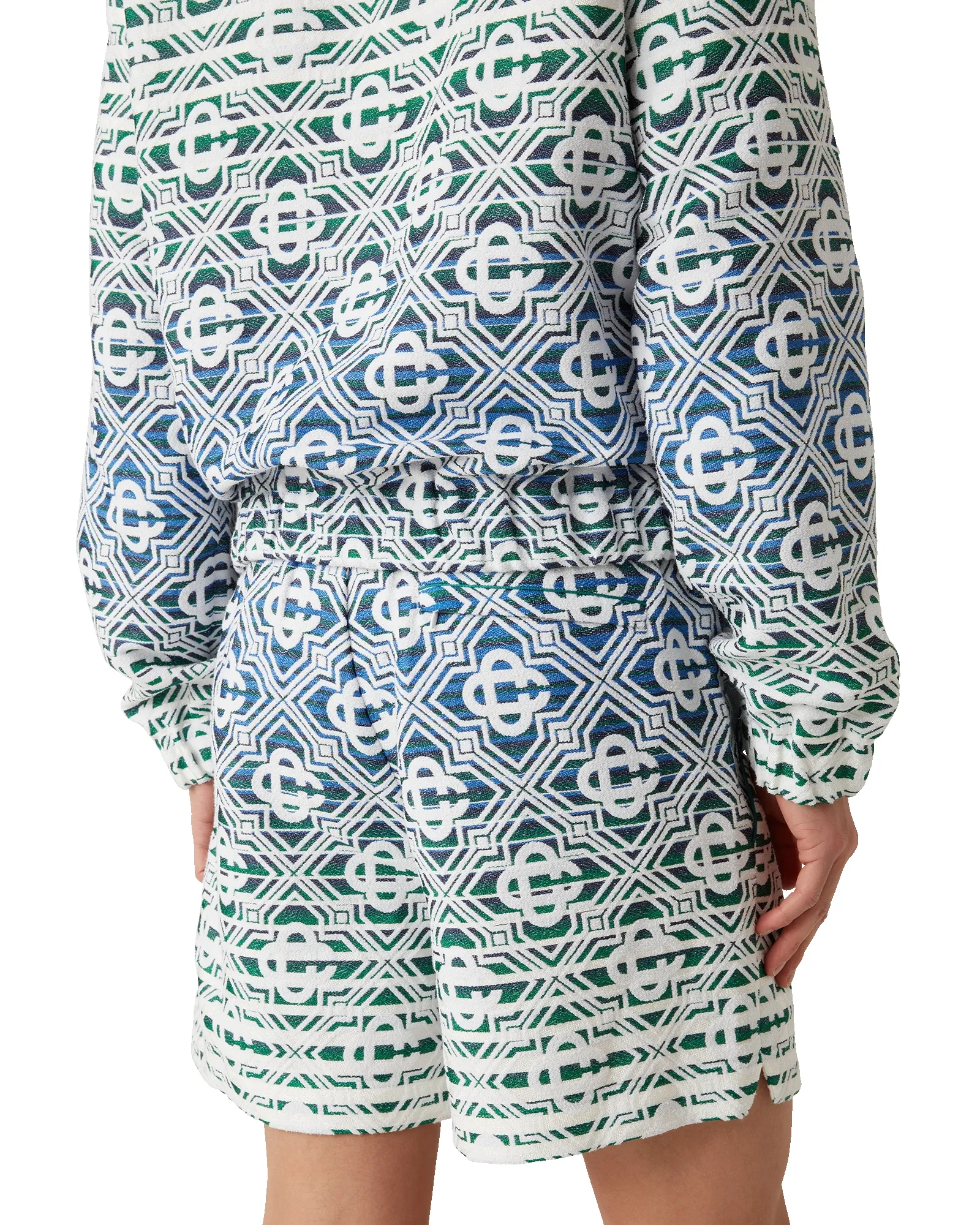 Monogram Gradient Towelling Shorts sold by Casablanca product image thumbnail 5