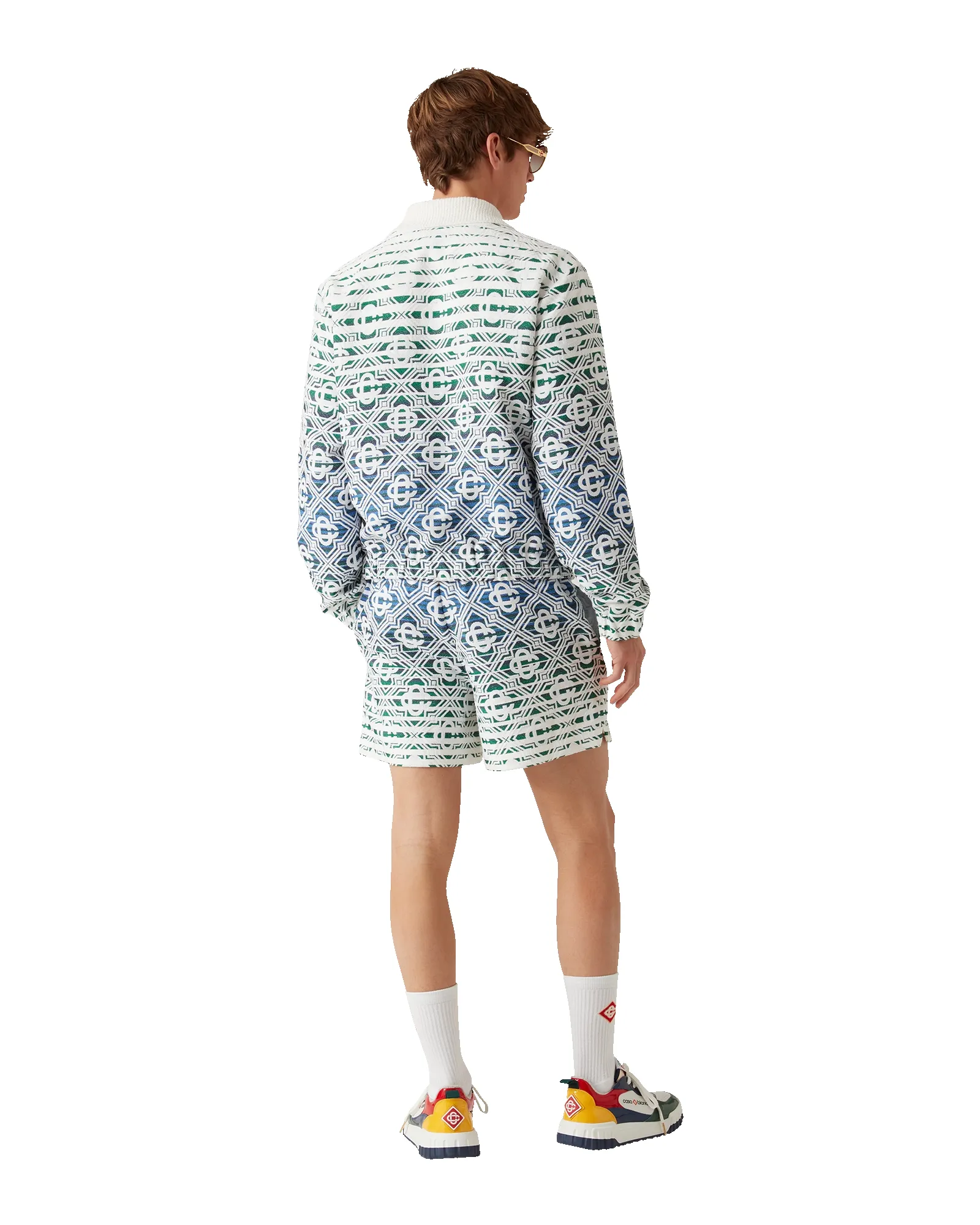 Monogram Gradient Towelling Shorts sold by Casablanca product image thumbnail 3