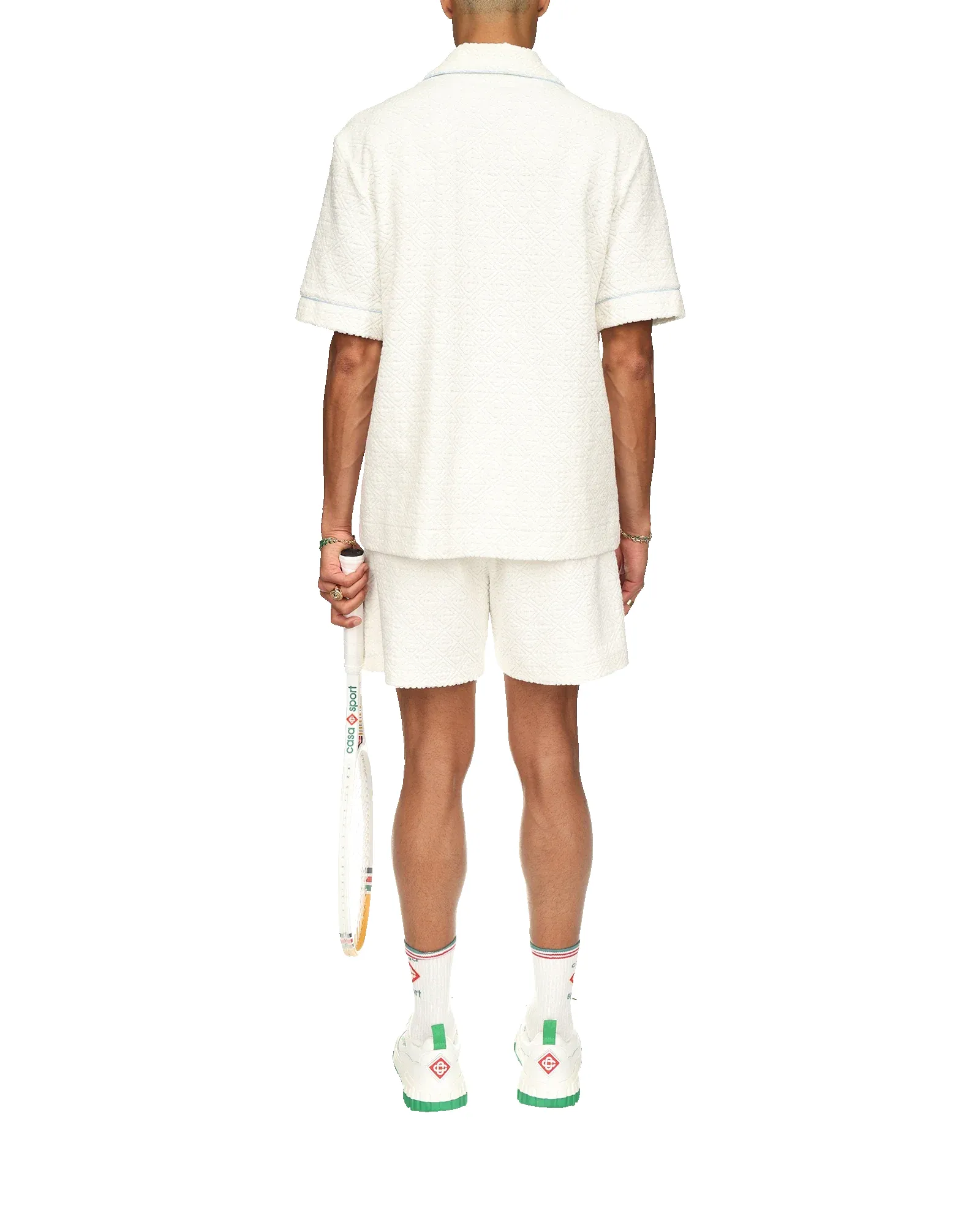 Monogram Terry Short Sleeve Shirt sold by Casablanca product image thumbnail 4