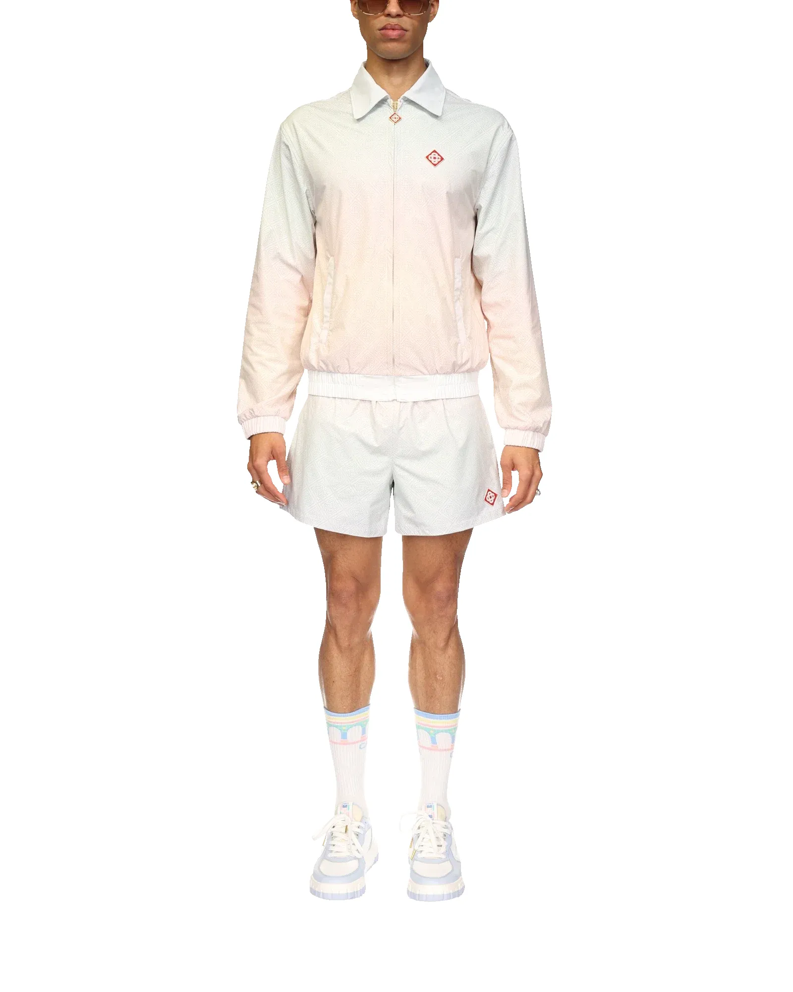 Gradient Laser Detail Track Jacket sold by Casablanca product image thumbnail 2