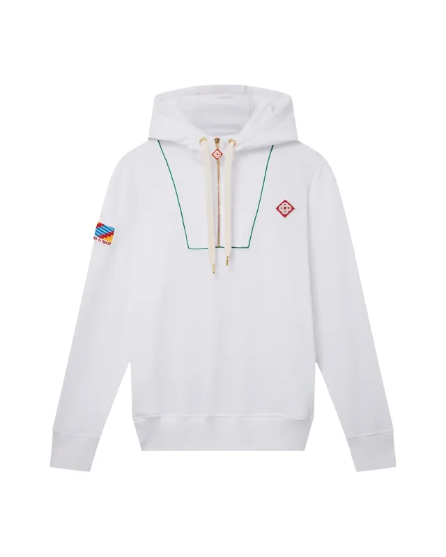 Half Zip Hooded Sweatshirt sold by Casablanca